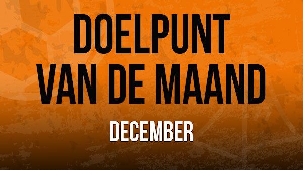 Doelpunt Van De Maand - December (2019-2020)