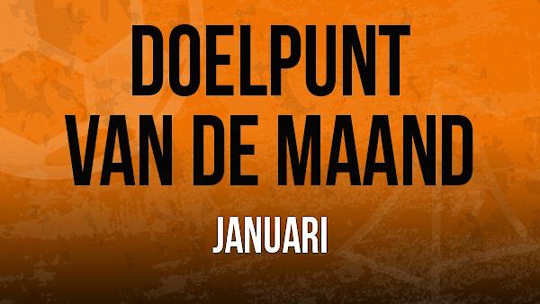 Doelpunt Van De Maand - Januari (2019-2020)