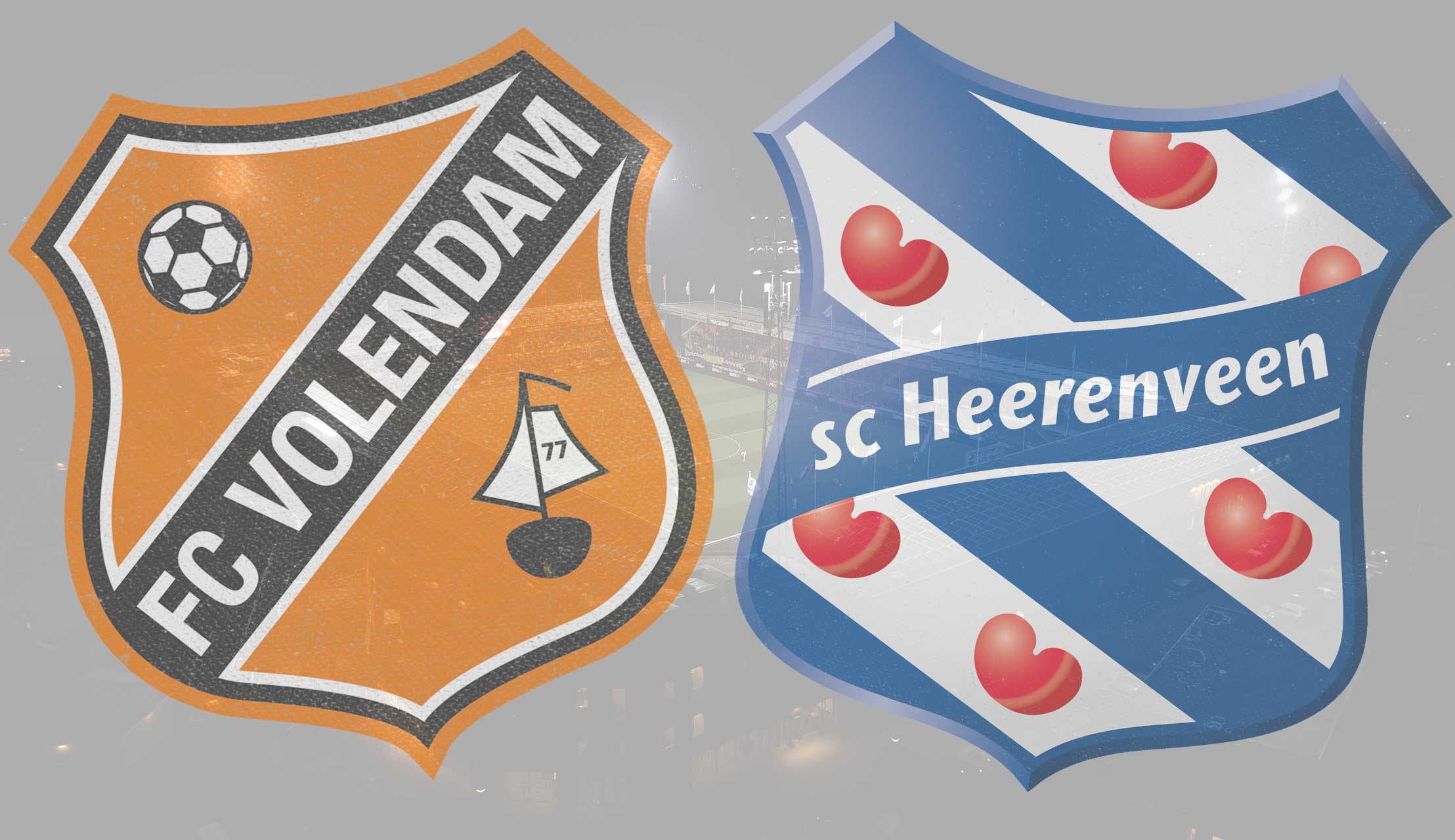 FC Volendam - SC Heerenveen: 2 - 0 (1 - 0)