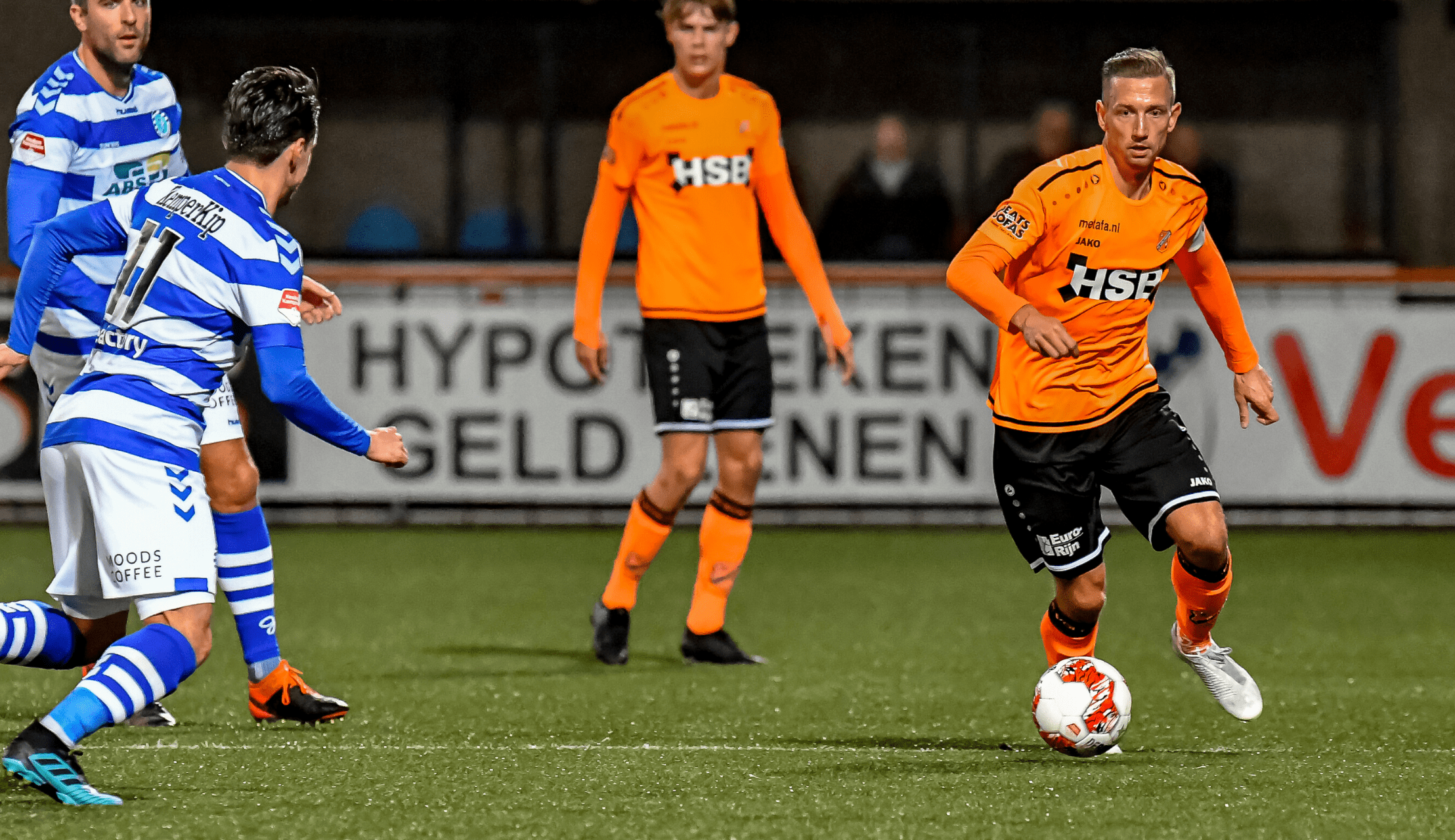 Captain Kevin Visser langer aan boord bij FC Volendam