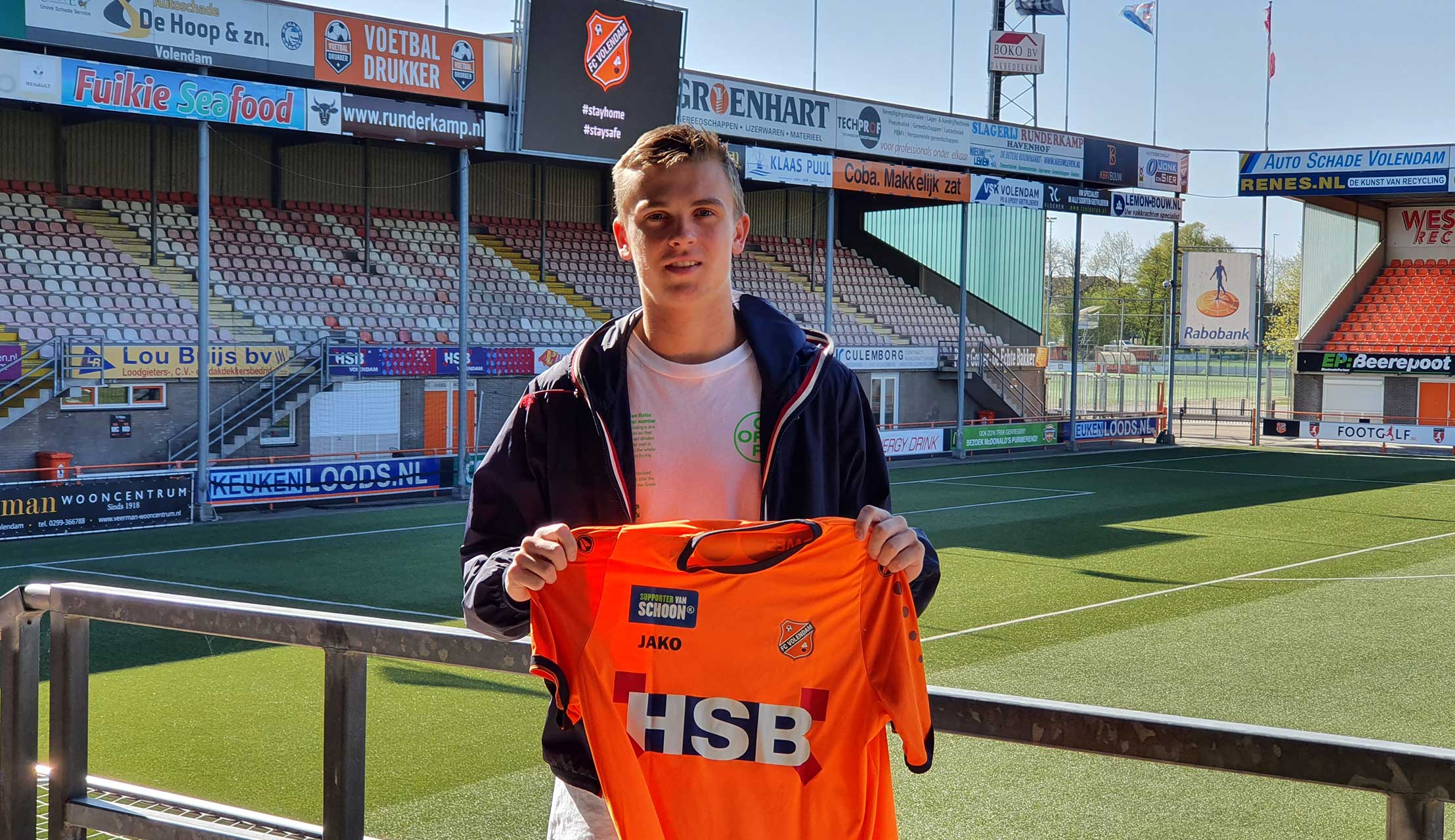 Monnickendammer Kik Braspenning verruilt Ajax voor FC Volendam-opleiding