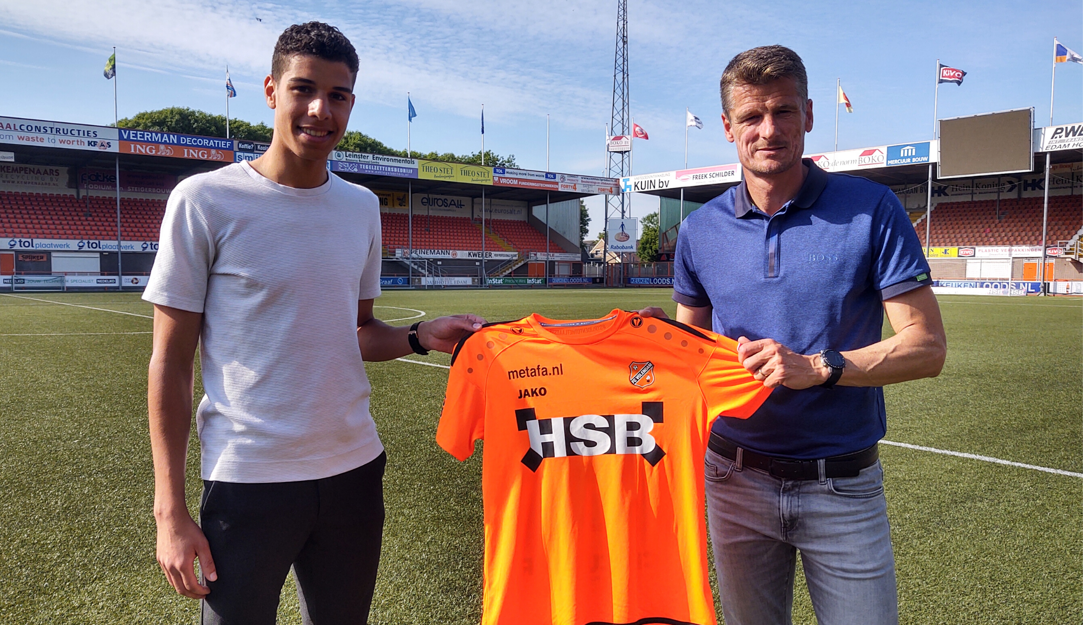 Walid Ould-Chikh maakt indruk en sluit aan bij Jong FC Volendam