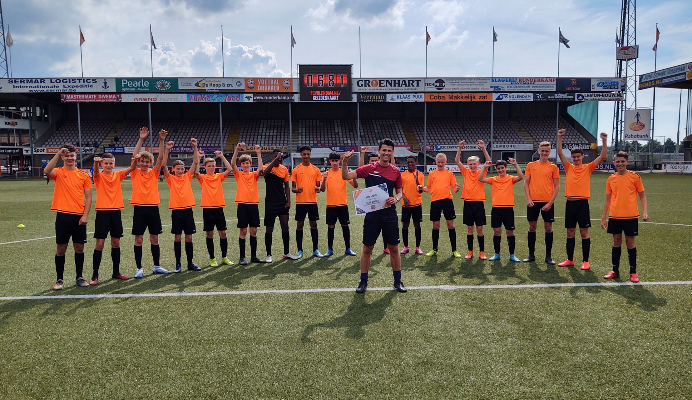 Cees Keizer behaalt UEFA A Youth diploma