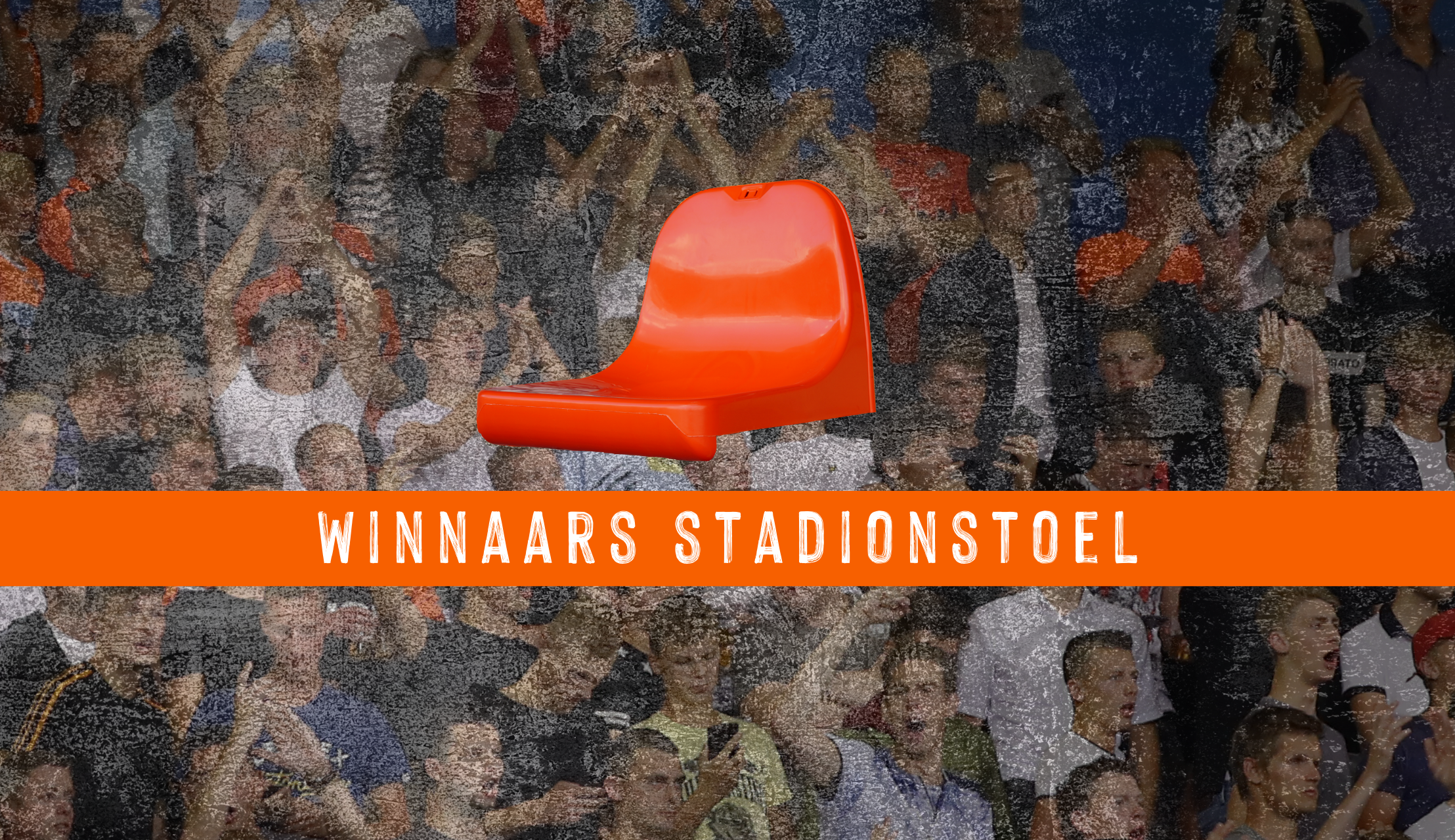 Winnaars stadionstoel eretribune bekend