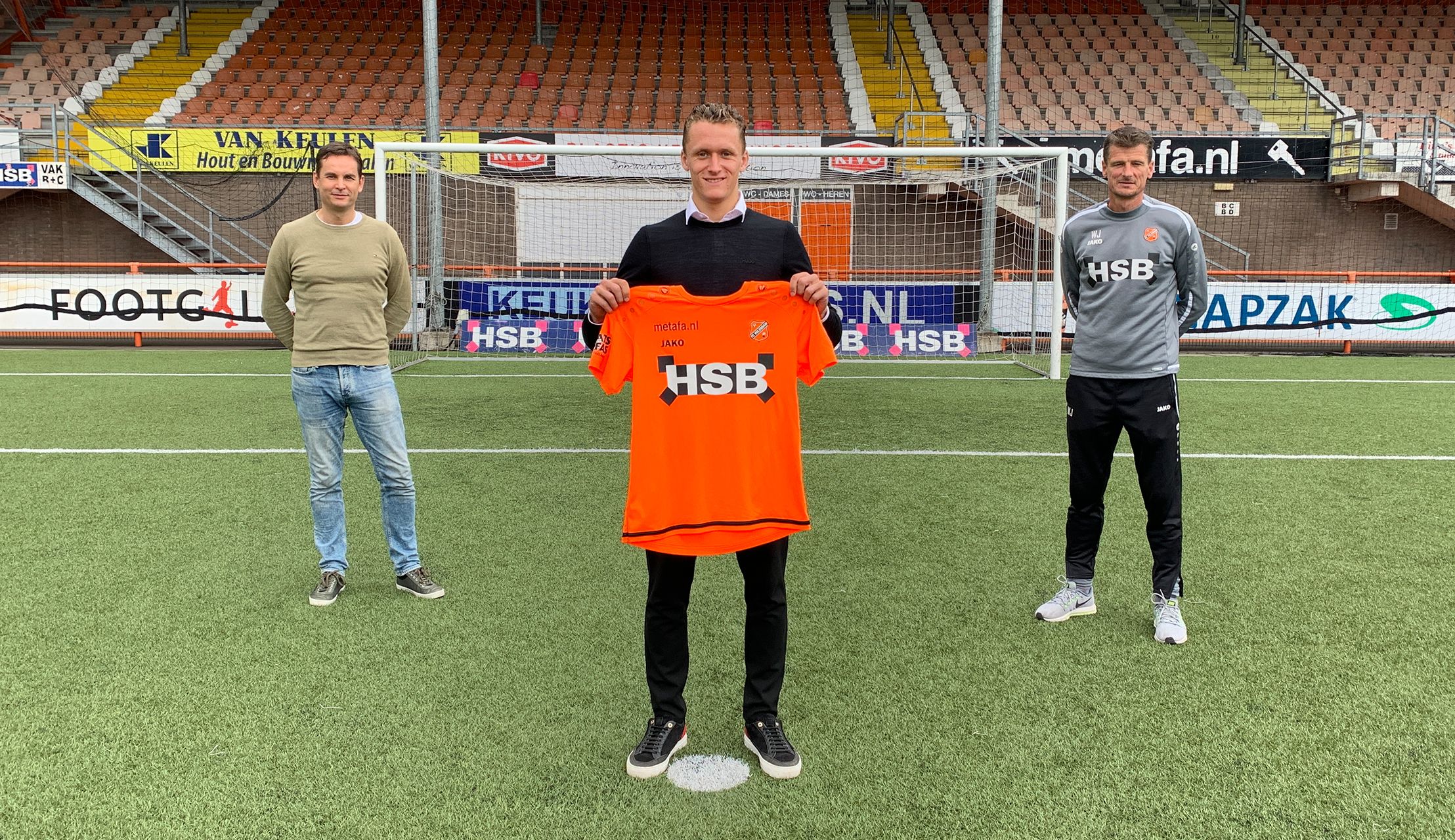 Extra jaar voor Martijn Kaars bij FC Volendam