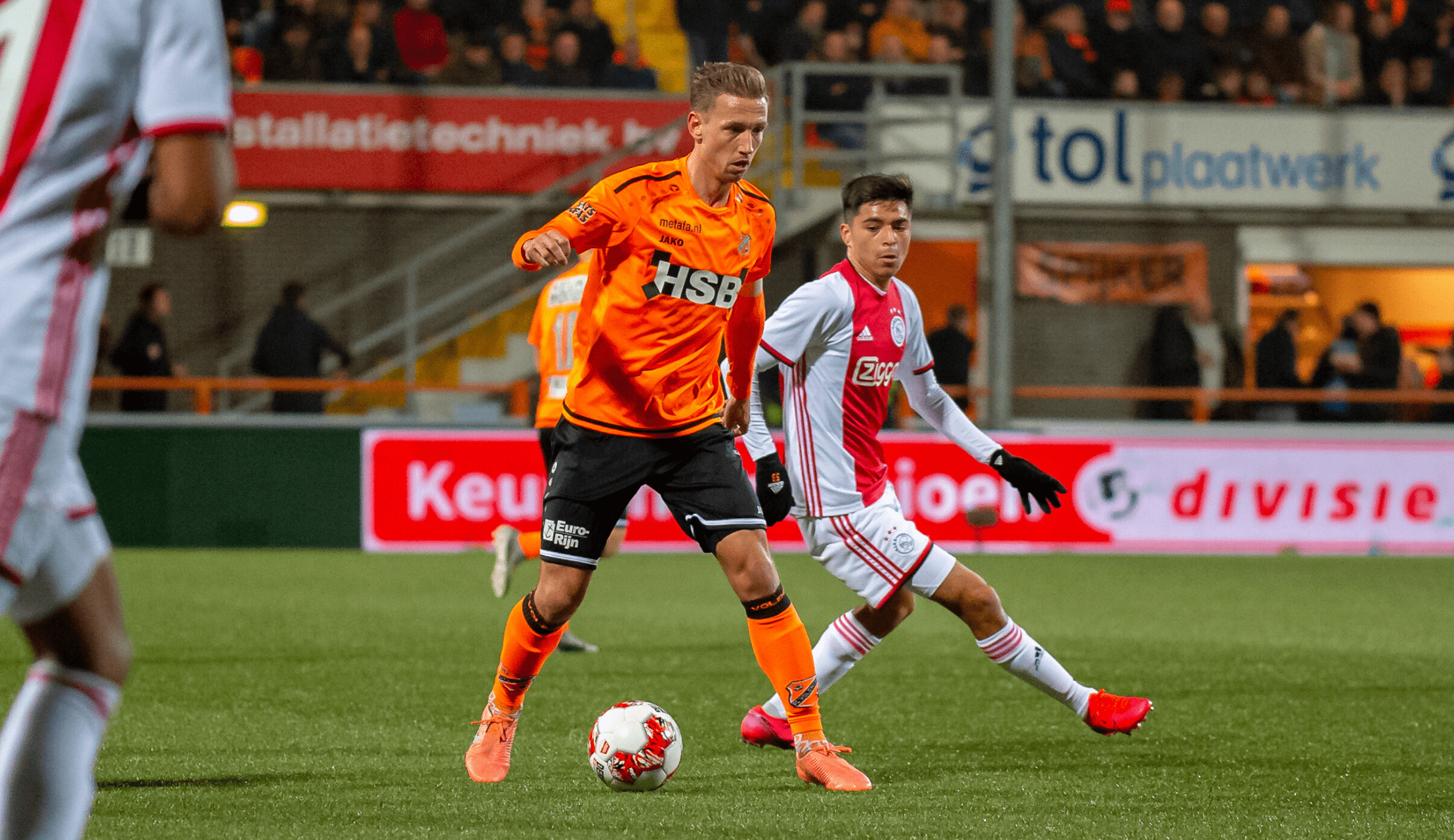 Knieblessure houdt Kevin Visser voorlopig aan de kant