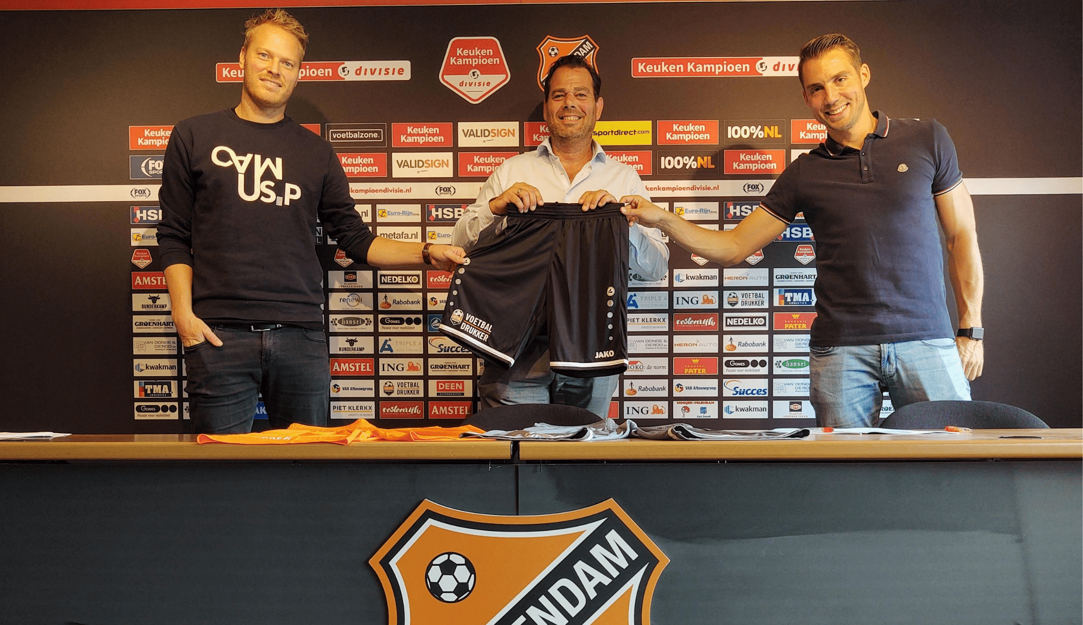 Voetbaldrukker nieuwe broeksponsor FC Volendam