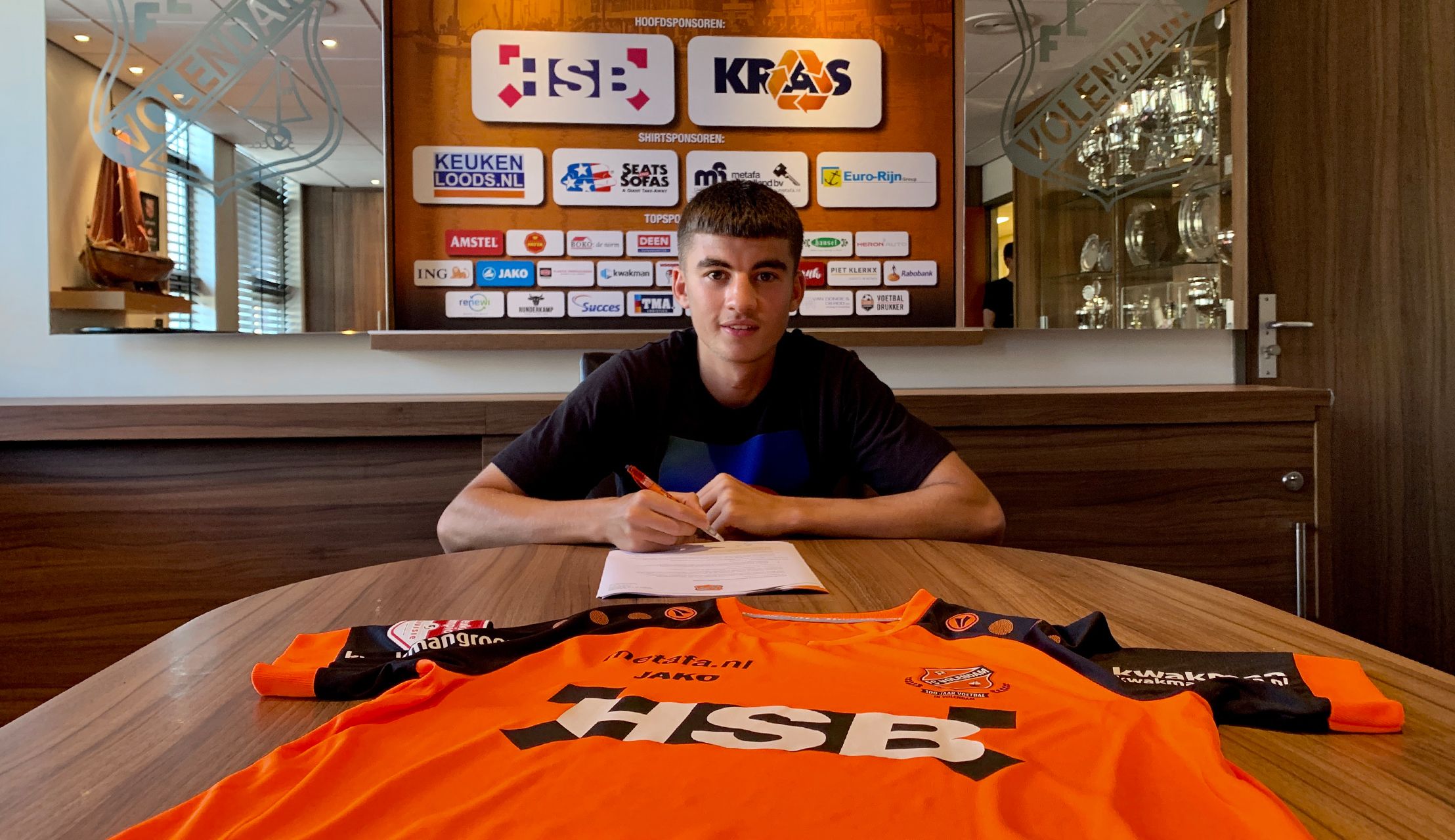 FC Volendam legt Ibrahim El Kadiri vast tot 2024