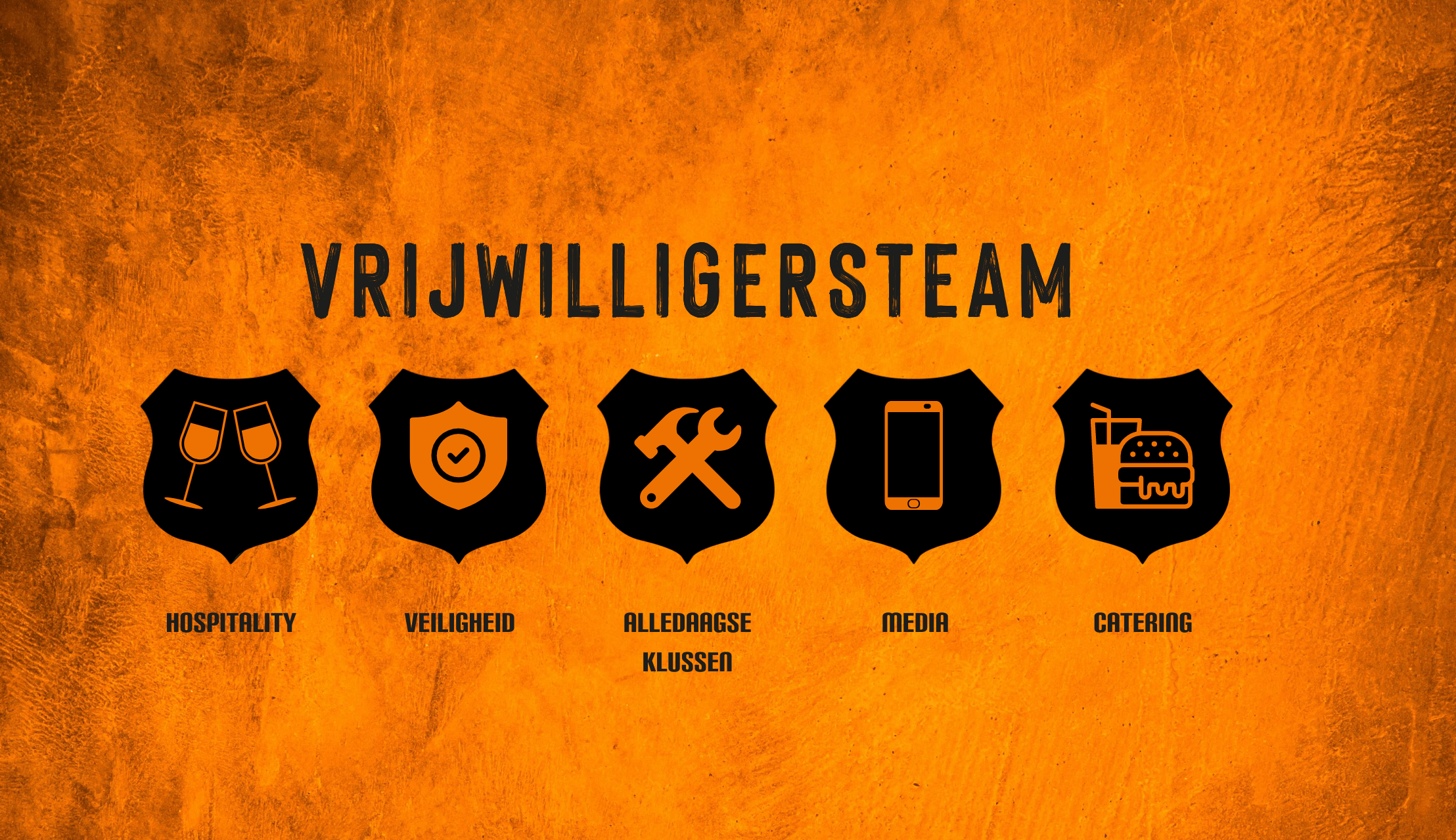 Als één vrijwilligersteam Vol Voor Oranje; haak ook aan!