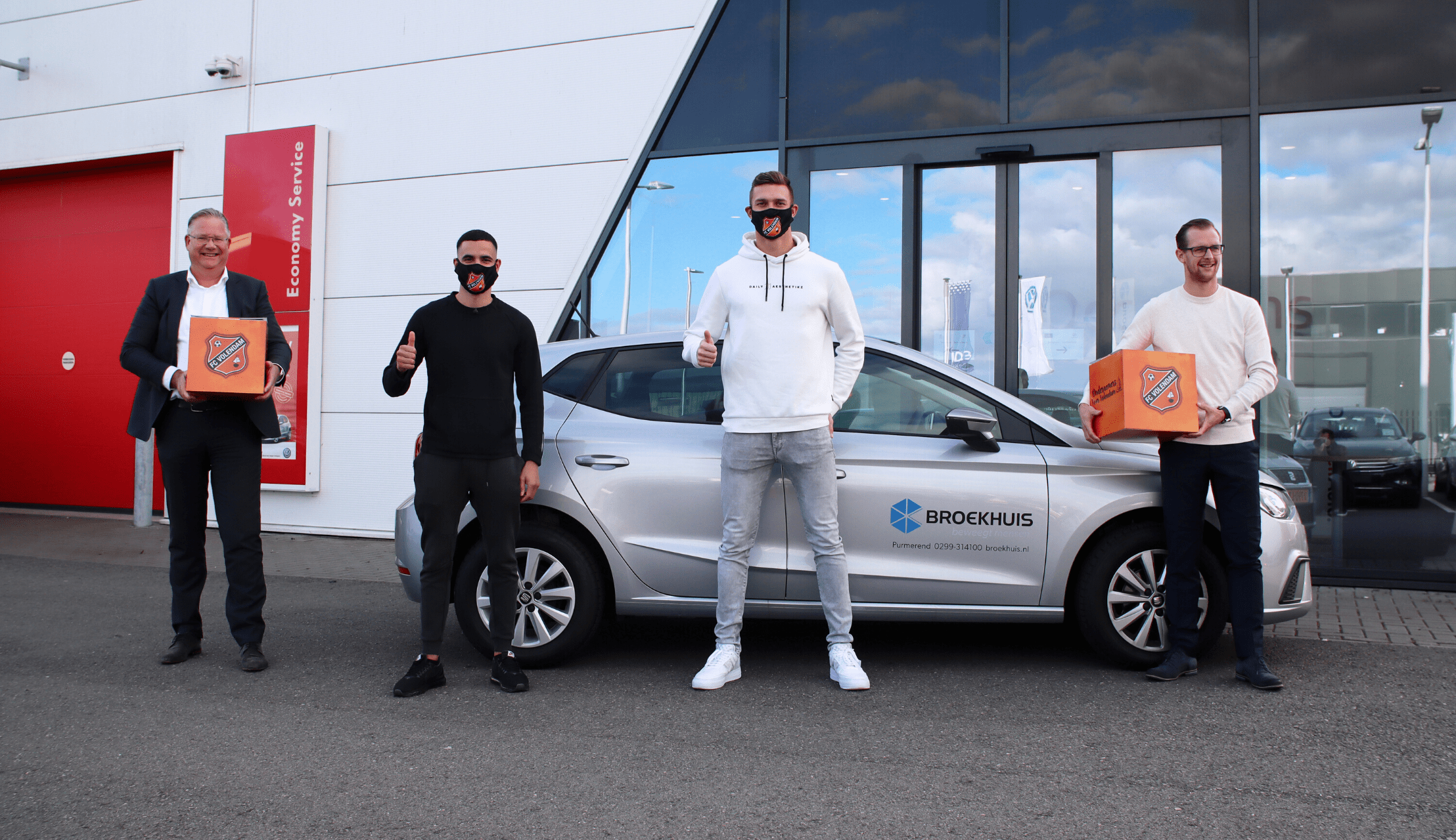 Businessclubleden verrast met speciale oranjebox