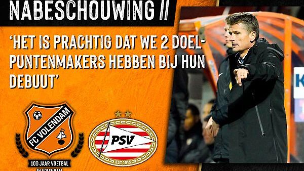 Nabeschouwing FC Volendam - Jong PSV (2020-2021)
