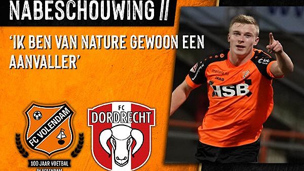 Derry John Murkin na FC Volendam - FC Dordrecht (2020-2021)