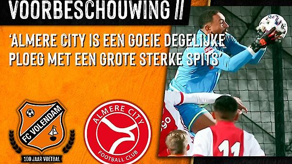 Voorbeschouwing FC Volendam - Almere City FC (2020-2021)