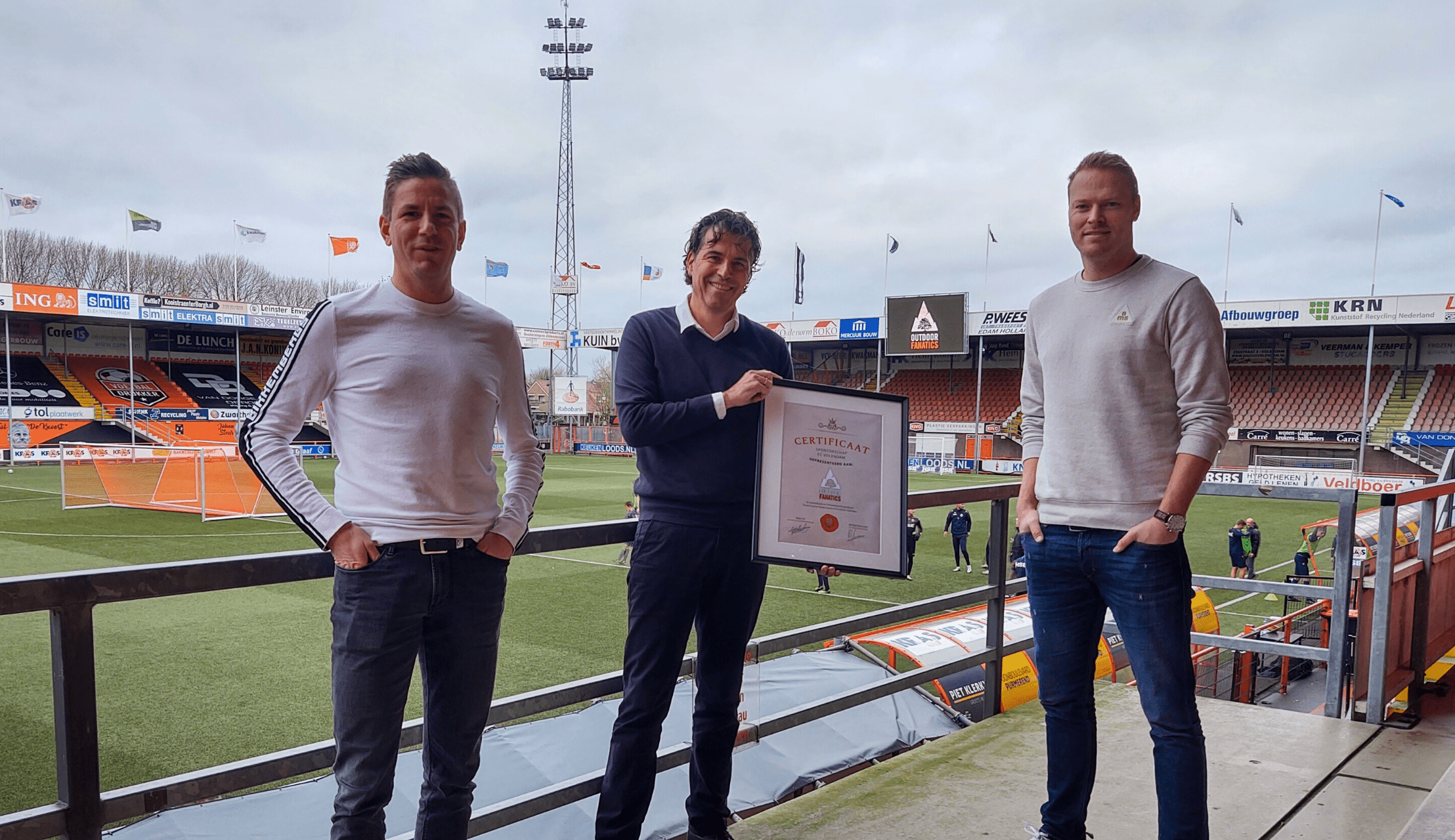 Eurosport nutrition van FC Volendam-fan Thars Duijnstee verlengt samenwerking