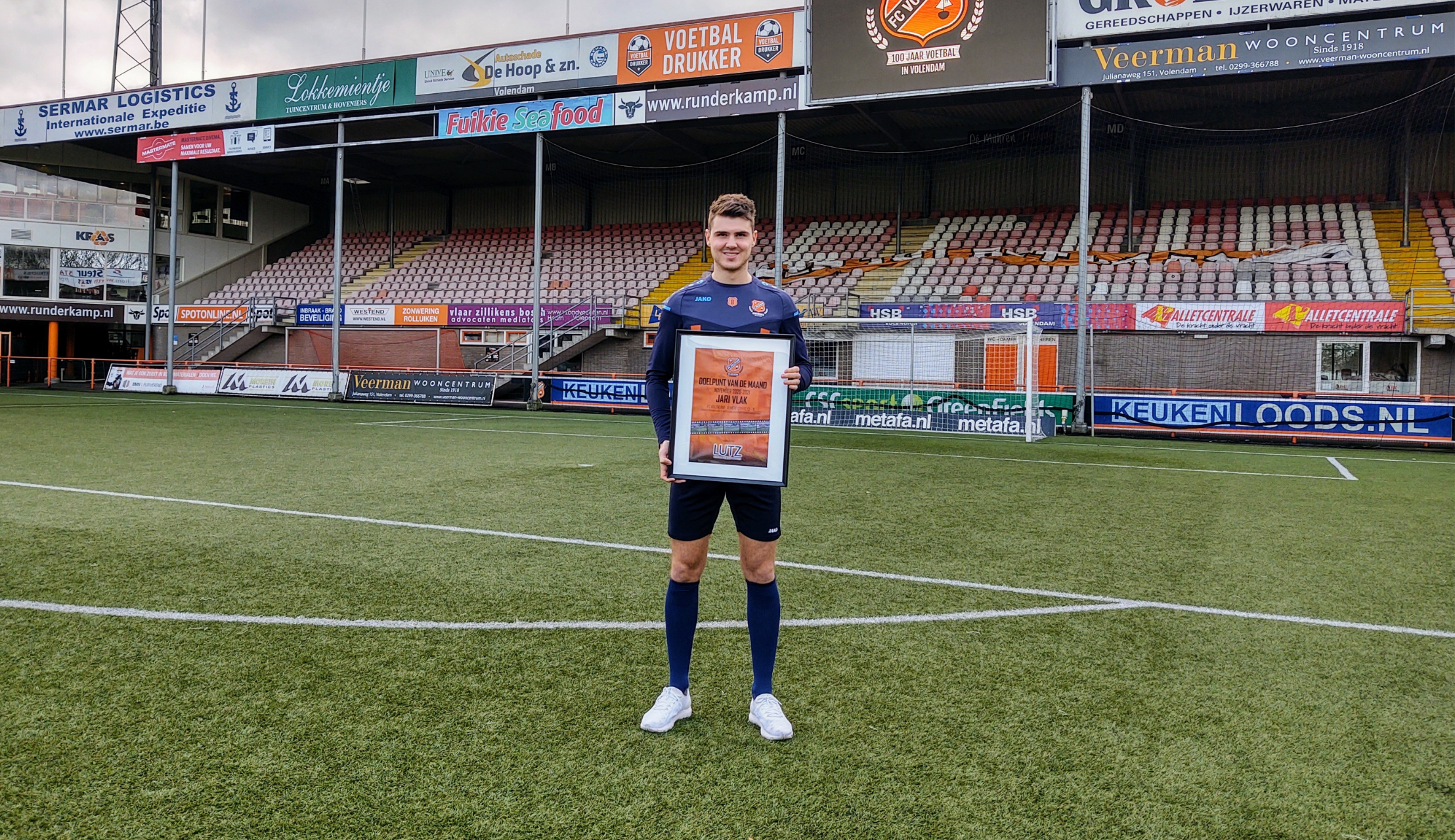 Knal Jari Vlak verkozen tot Lutz Doelpunt van de maand november