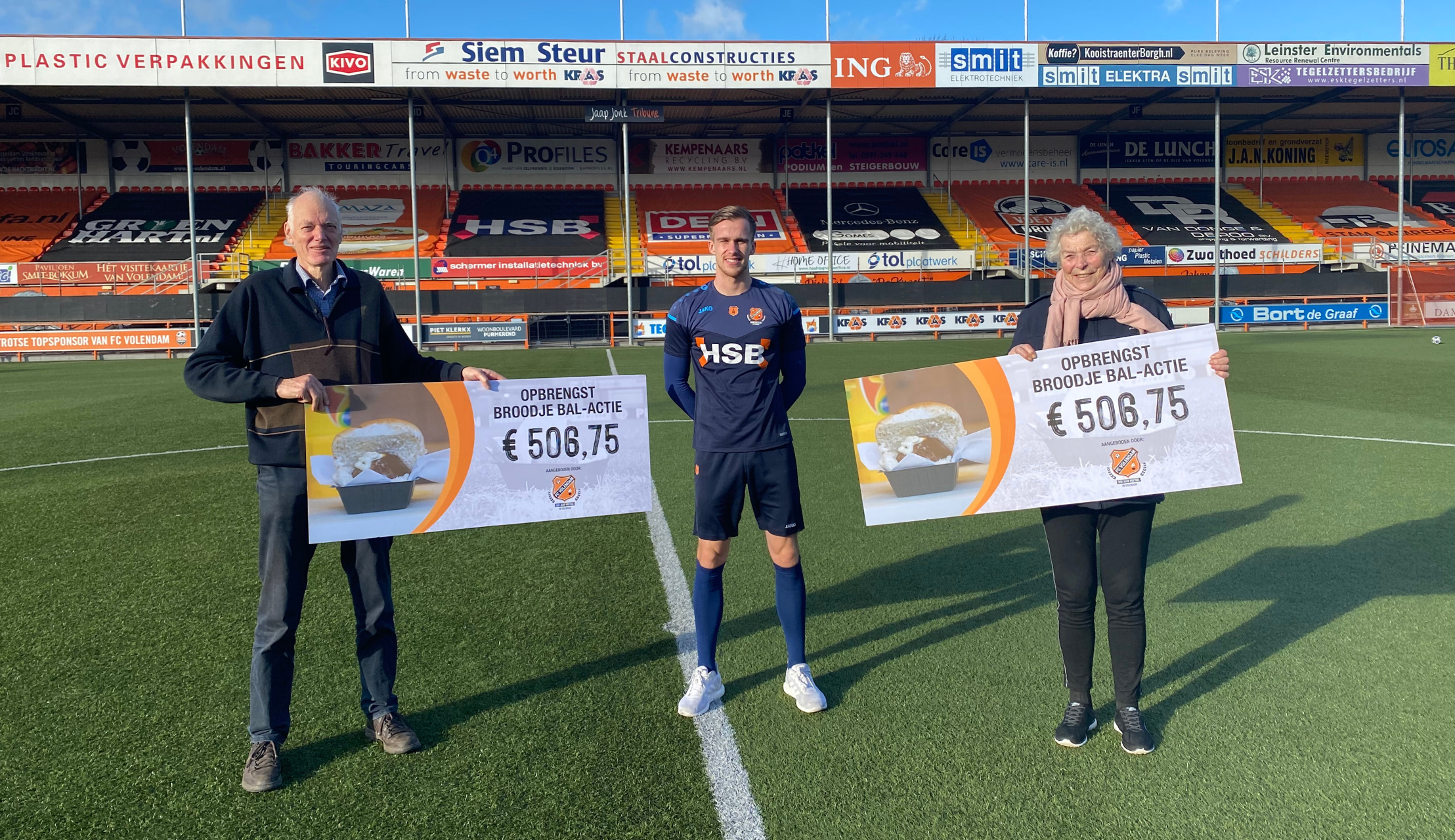 Broodje bal-actie levert ruim duizend euro op voor Voedselbank