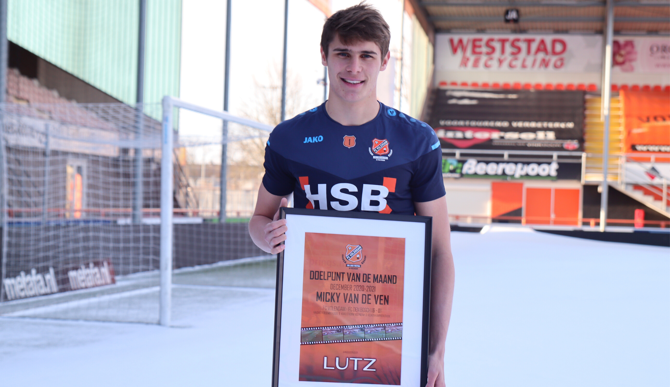 Micky van de Ven: eerste goal gelijk Lutz Doelpunt van de Maand