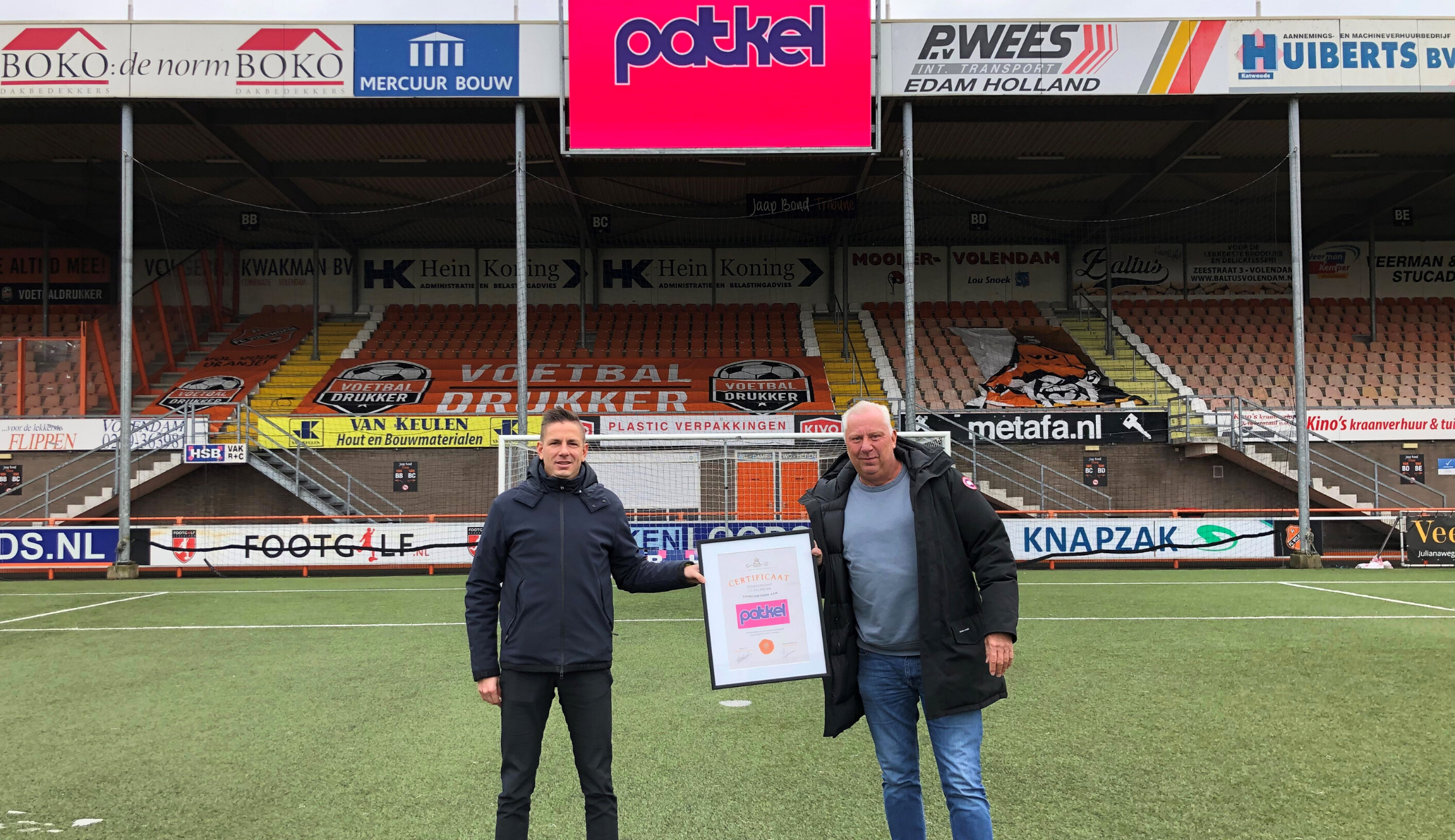 Patkel pakt door na succesvolle ledboardingcampagne