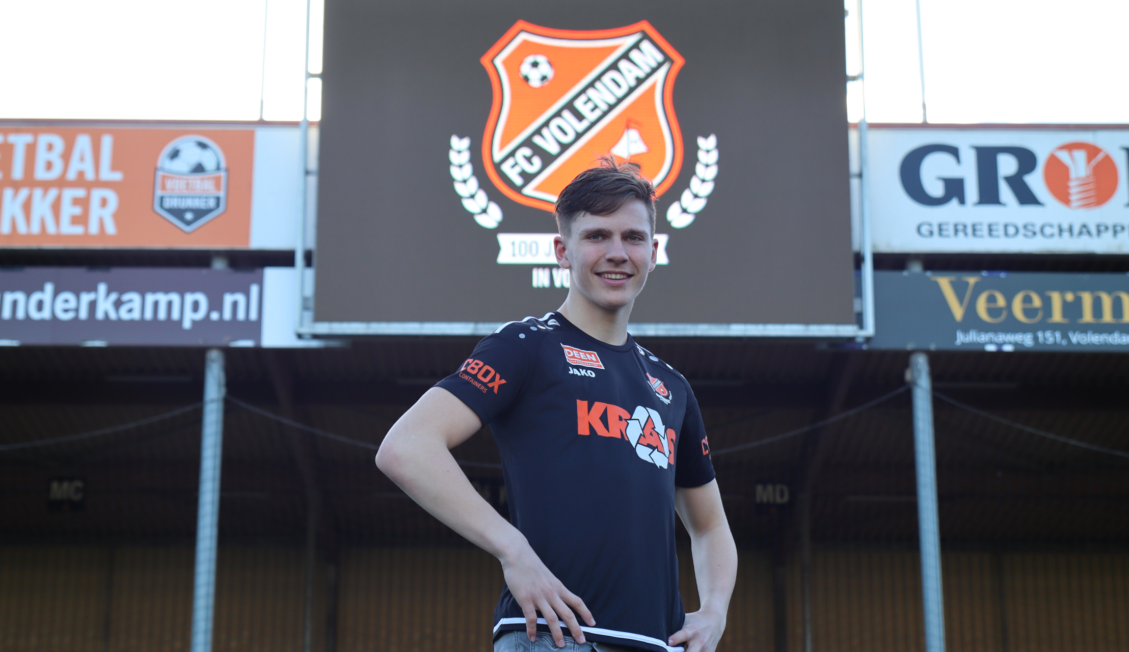 Laatbloeier Kayne van Oevelen versterkt keepersgilde Jong FC Volendam