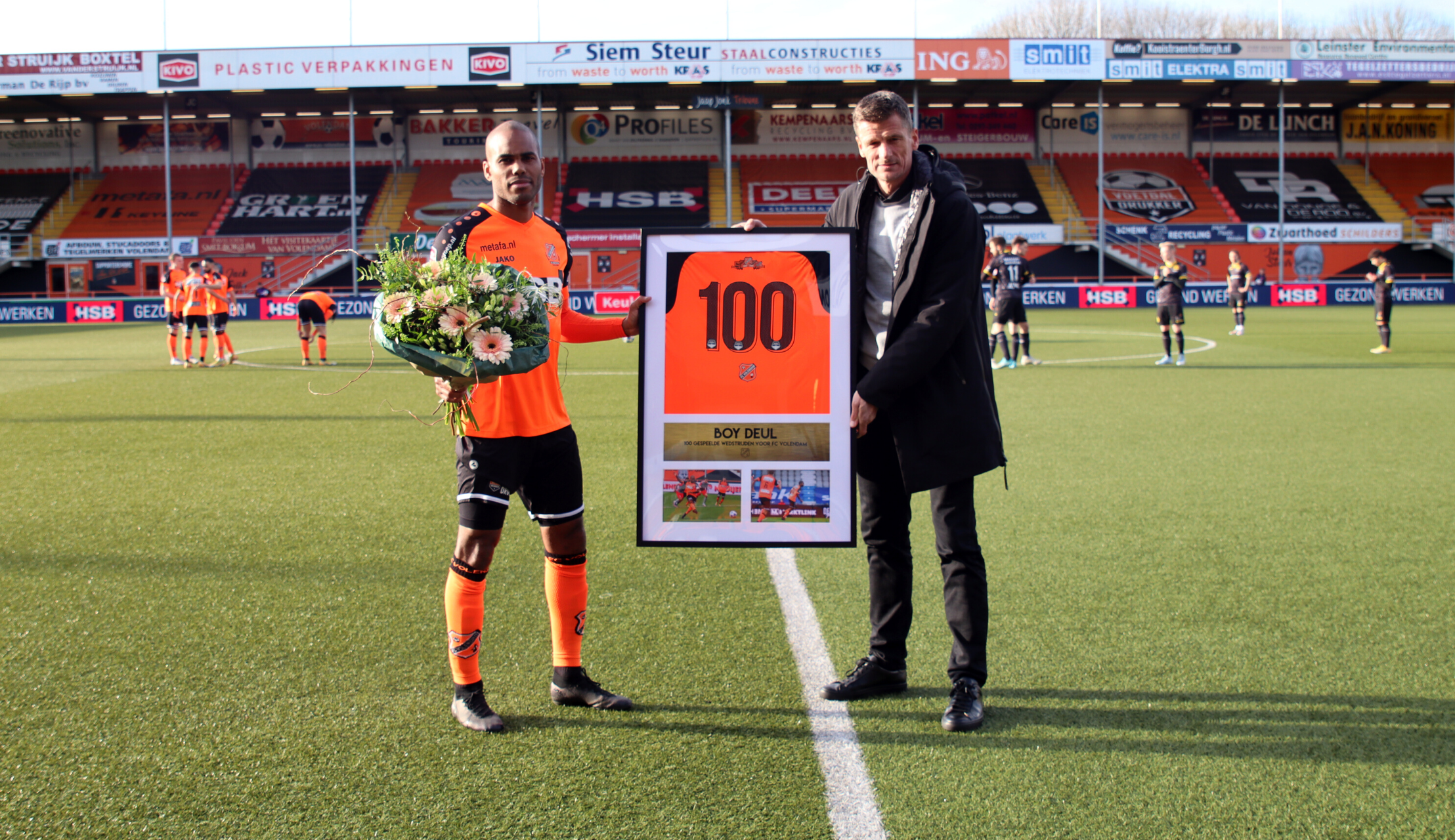 Boy Deul in het zonnetje voor honderdste competitieduel