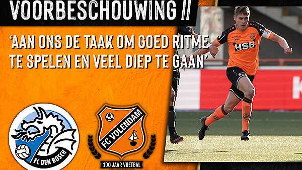 Voorbeschouwing FC Den Bosch - FC Volendam (2020-2021)