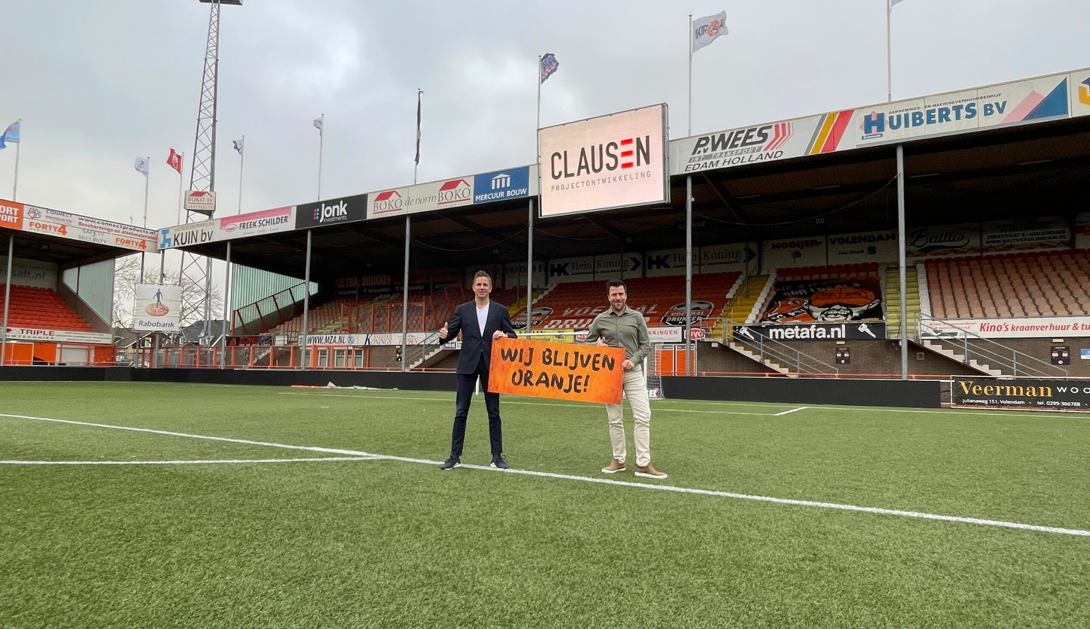 Clausen Projectontwikkeling blijft in moeilijke tijden oranje: ‘Aanhaken is meemaken’