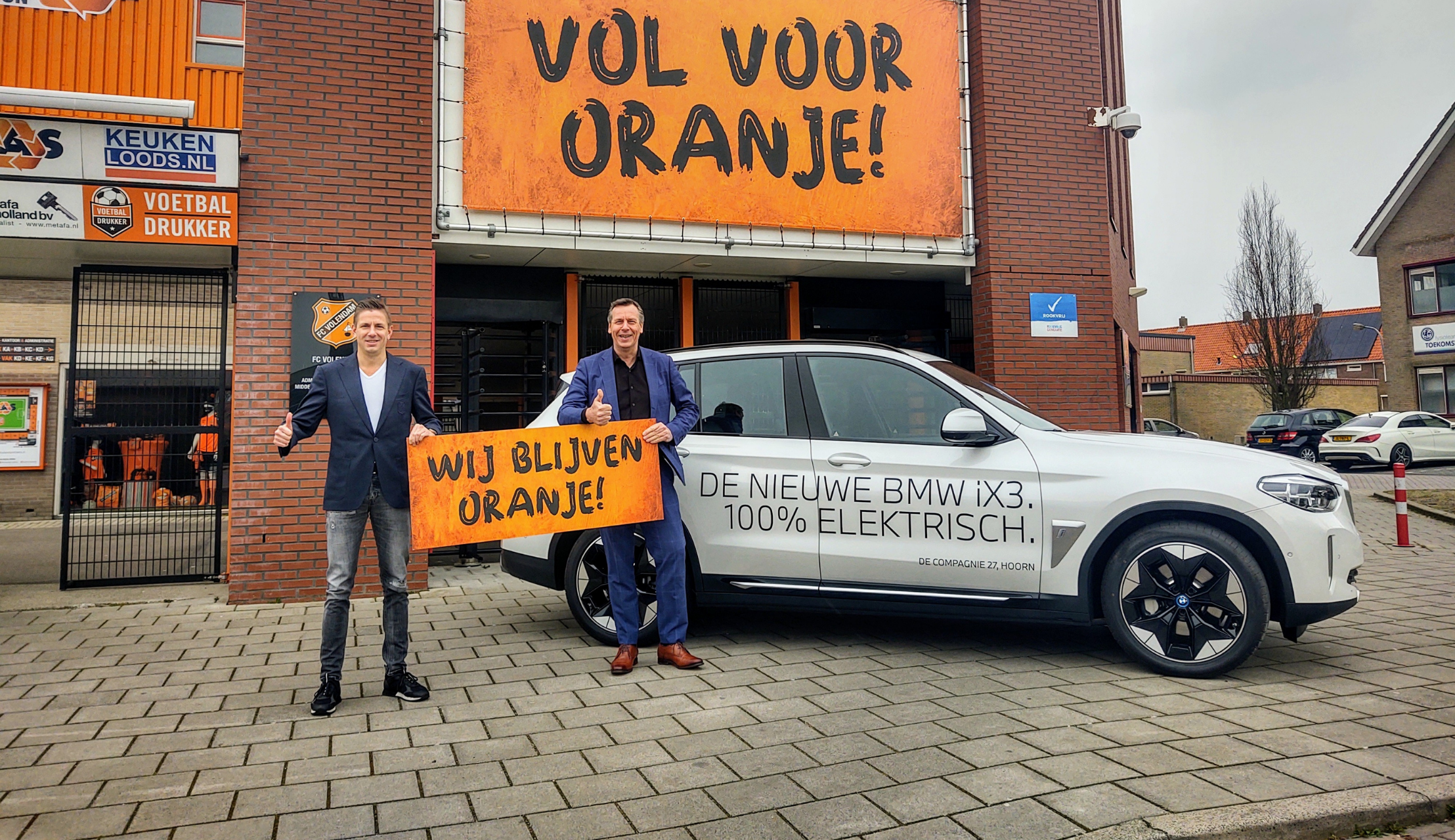 BMW Dusseldorp vol gas achter FC Volendam: ‘Mooie avonden en fijn netwerken’