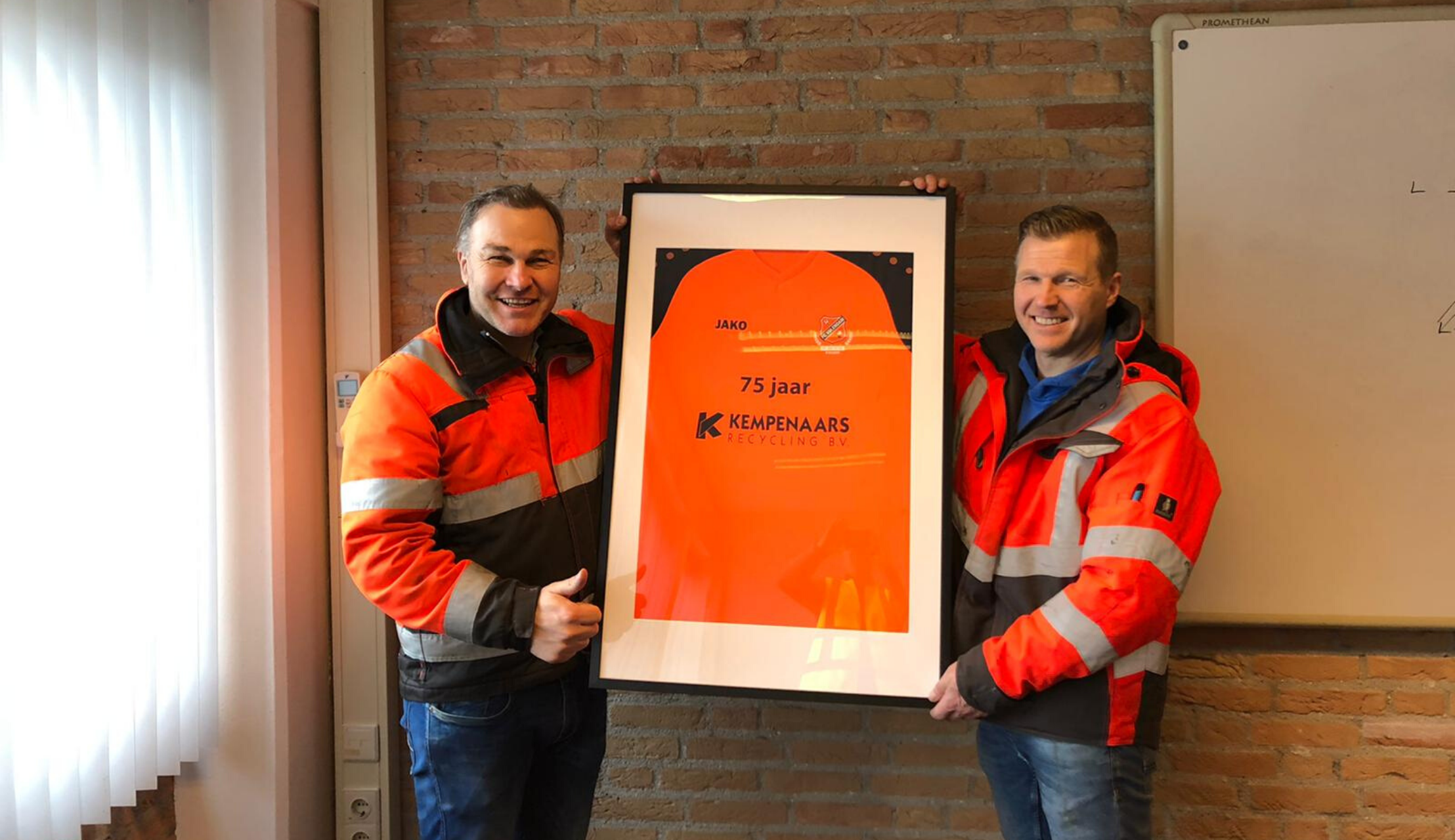 Kempenaars Recycling houdt relatie met FC Volendam levendig