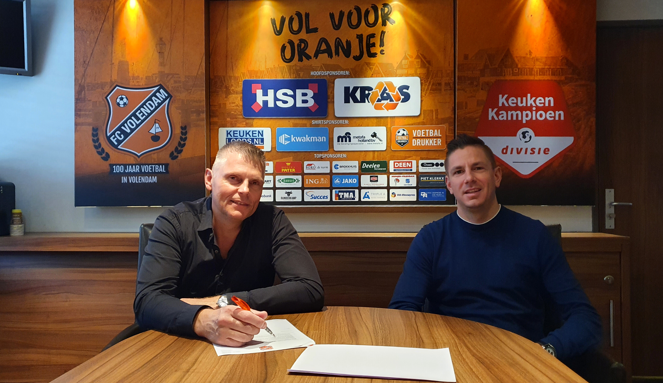 Buijs Gipsblokwanden bouwt mee aan ambitie FC Volendam