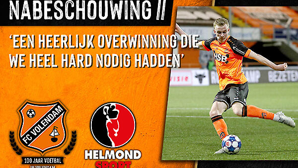 Nabeschouwing FC Volendam - Helmond Sport (2020-2021)