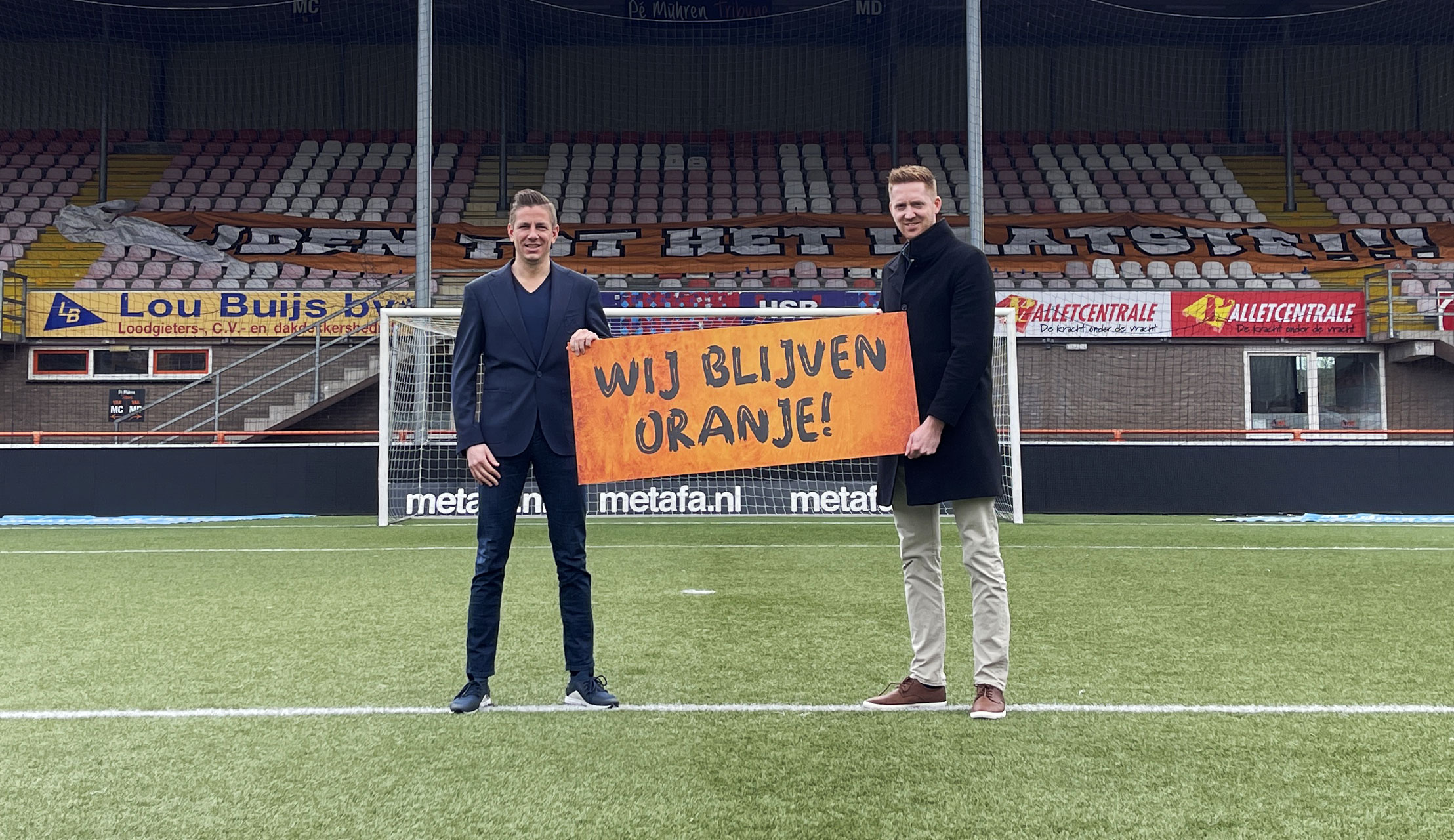 Van fan tot sponsor; Ron Steur van QStylez blijft verbonden