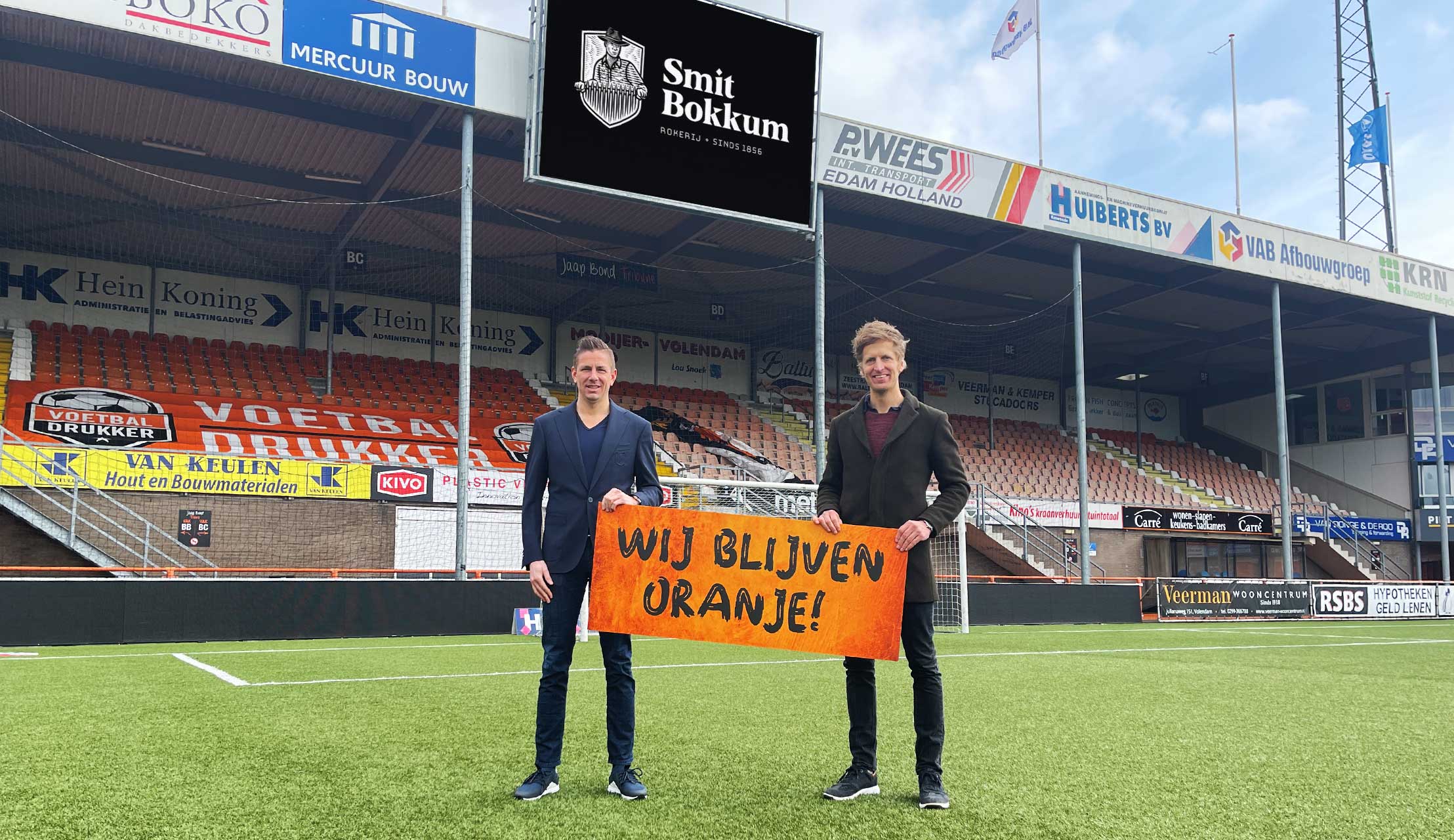 FC Volendam en Smit Bokkum hebben beet met verlengde samenwerking