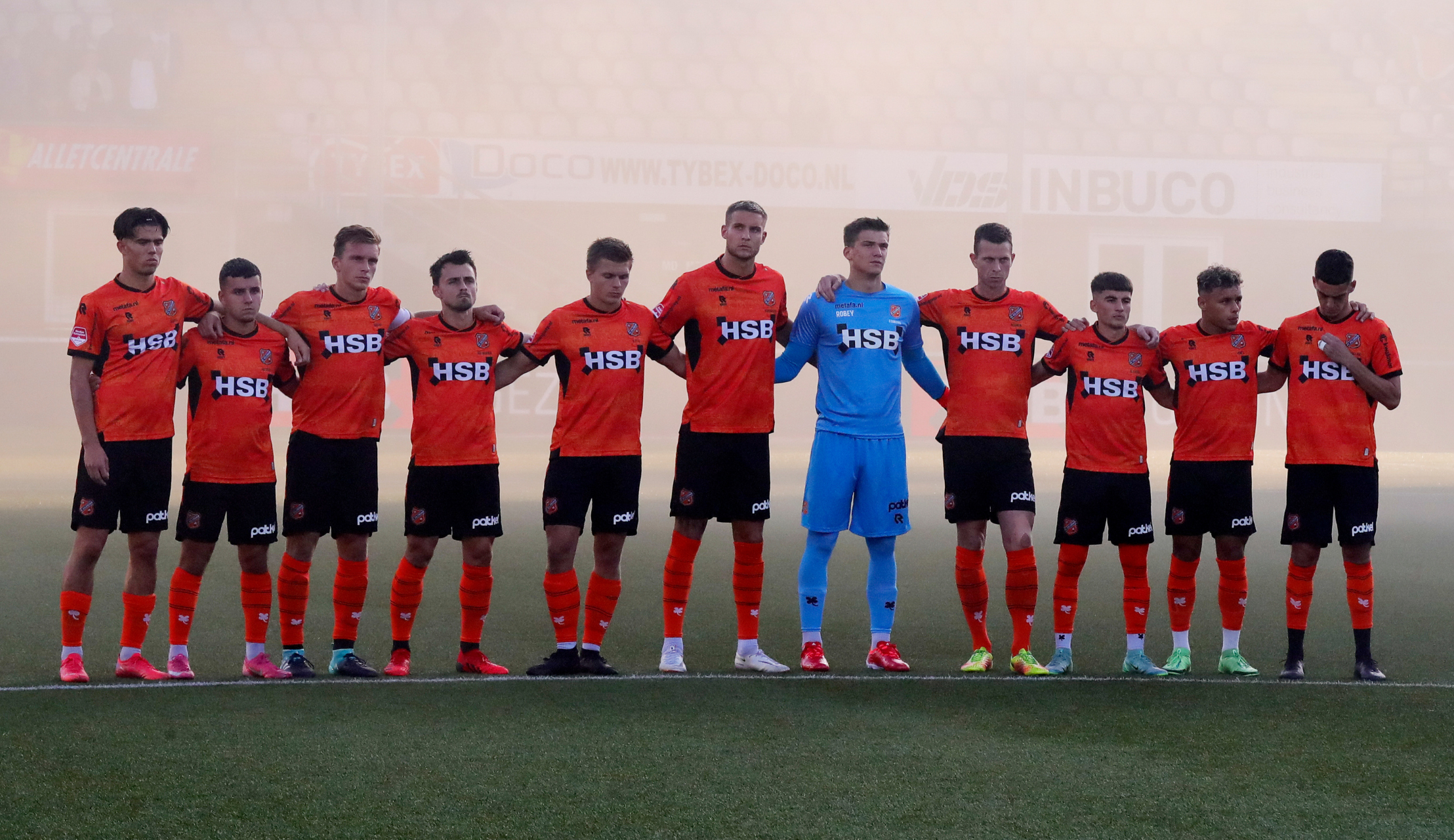 Herdenking overledenen van FC Volendam