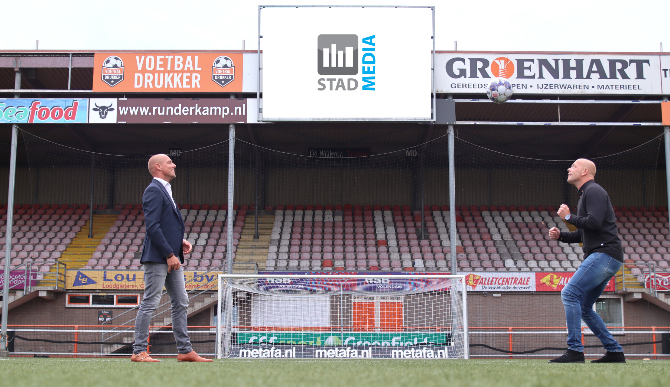 StadMedia en FC Volendam professionaliseren LED-boardingreclame