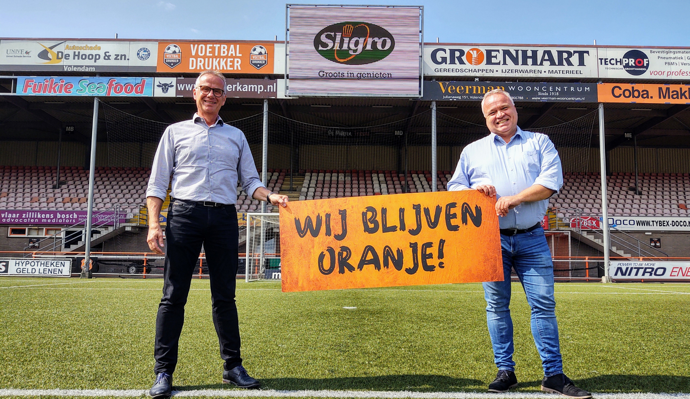 Samenwerking Sligro Purmerend en FC Volendam smaakt naar meer