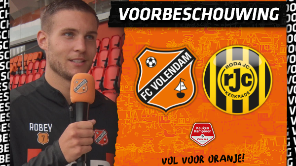 Voorbeschouwing FC Volendam - Roda JC (2021-2022)