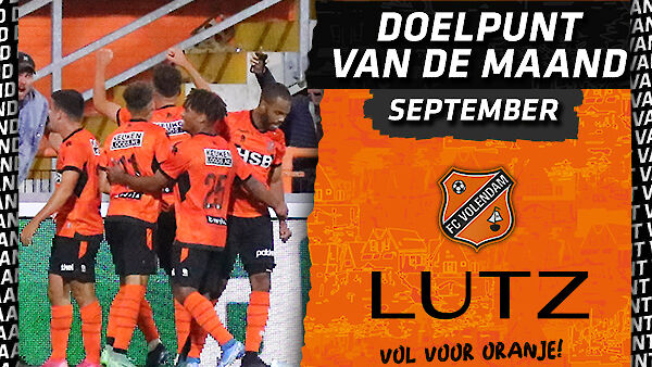 Lutz Doelpunt Van De Maand | september 2021