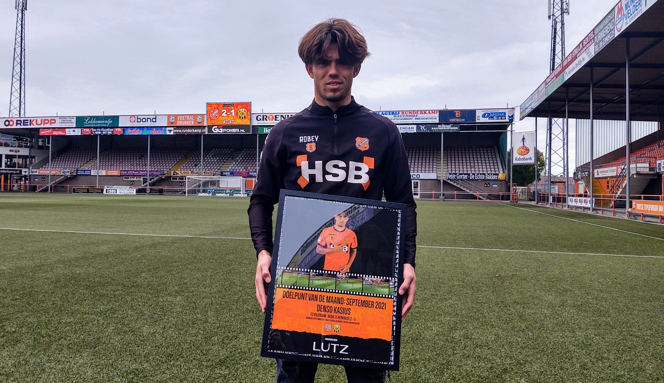 Fans kiezen solo Kasius als LUTZ Doelpunt van de maand september