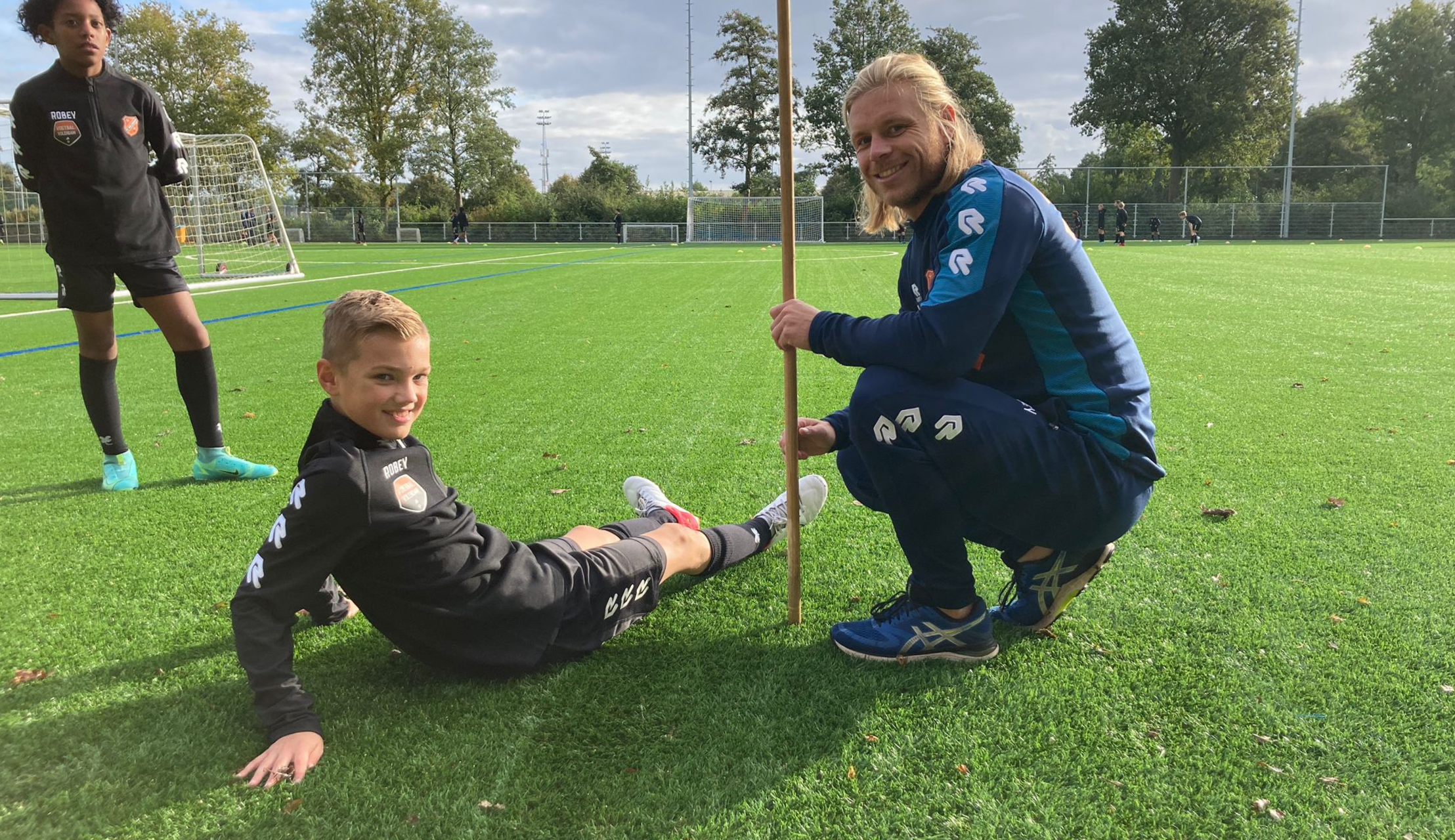 Jelmer Stiekema helpt spelers jeugdopleiding bij fysieke ontwikkeling