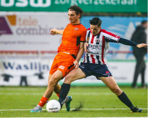Jong FC Volendam onderuit in titanenstrijd tegen Excelsior Maassluis