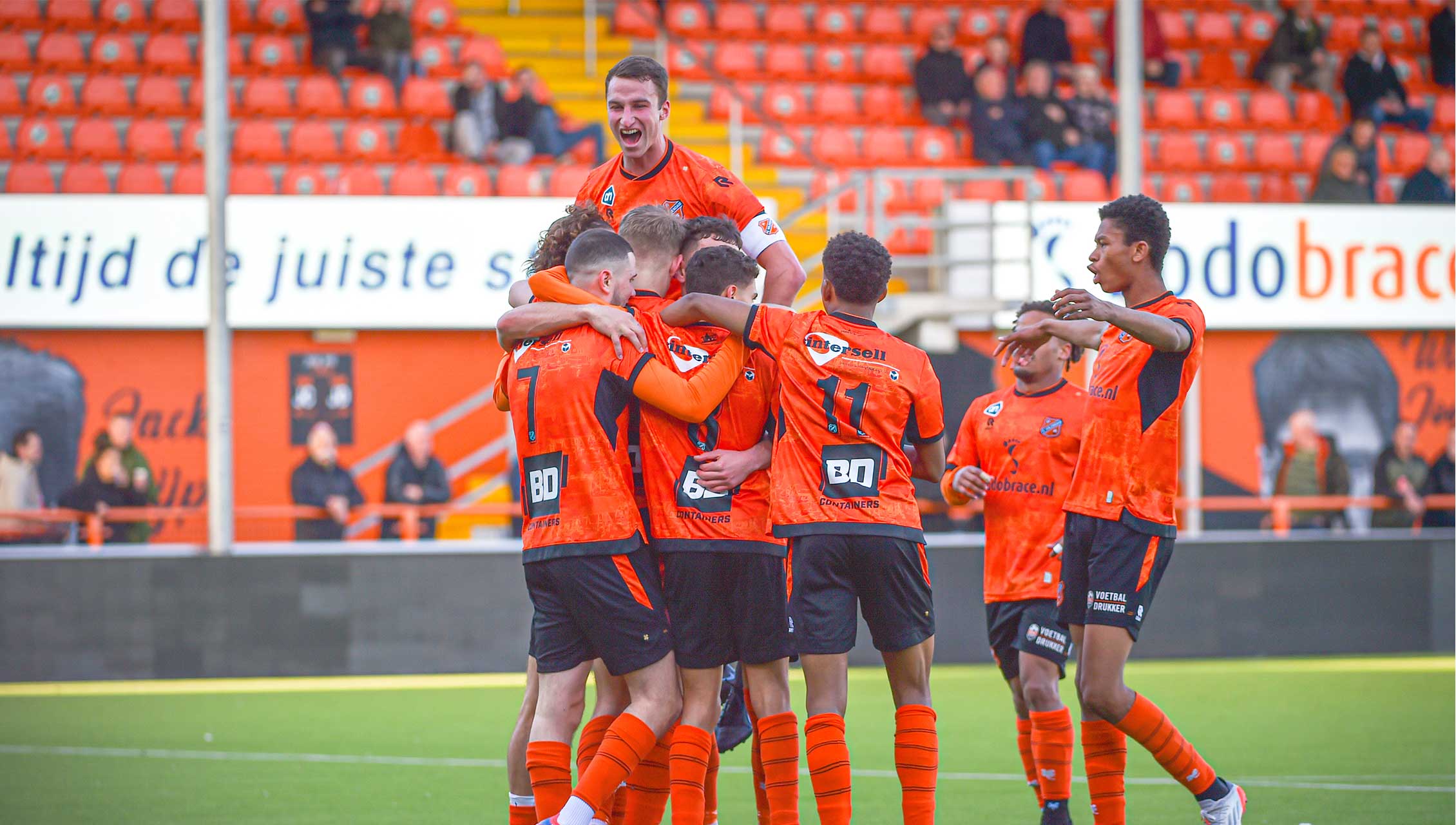 Jong FC Volendam - Kozakken Boys: 3 - 0 (1 - 0)