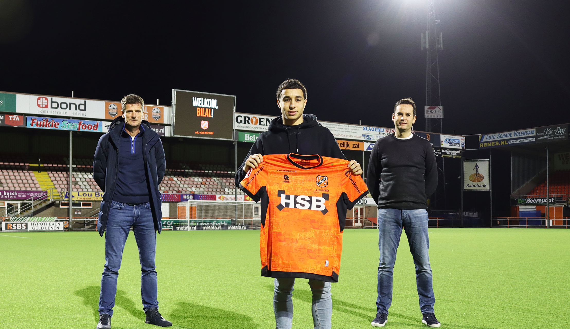 Winterversterking: Bilal Ould-Chikh tekent bij FC Volendam