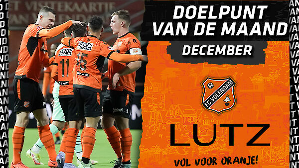 LUTZ Doelpunt van de maand | december 2021