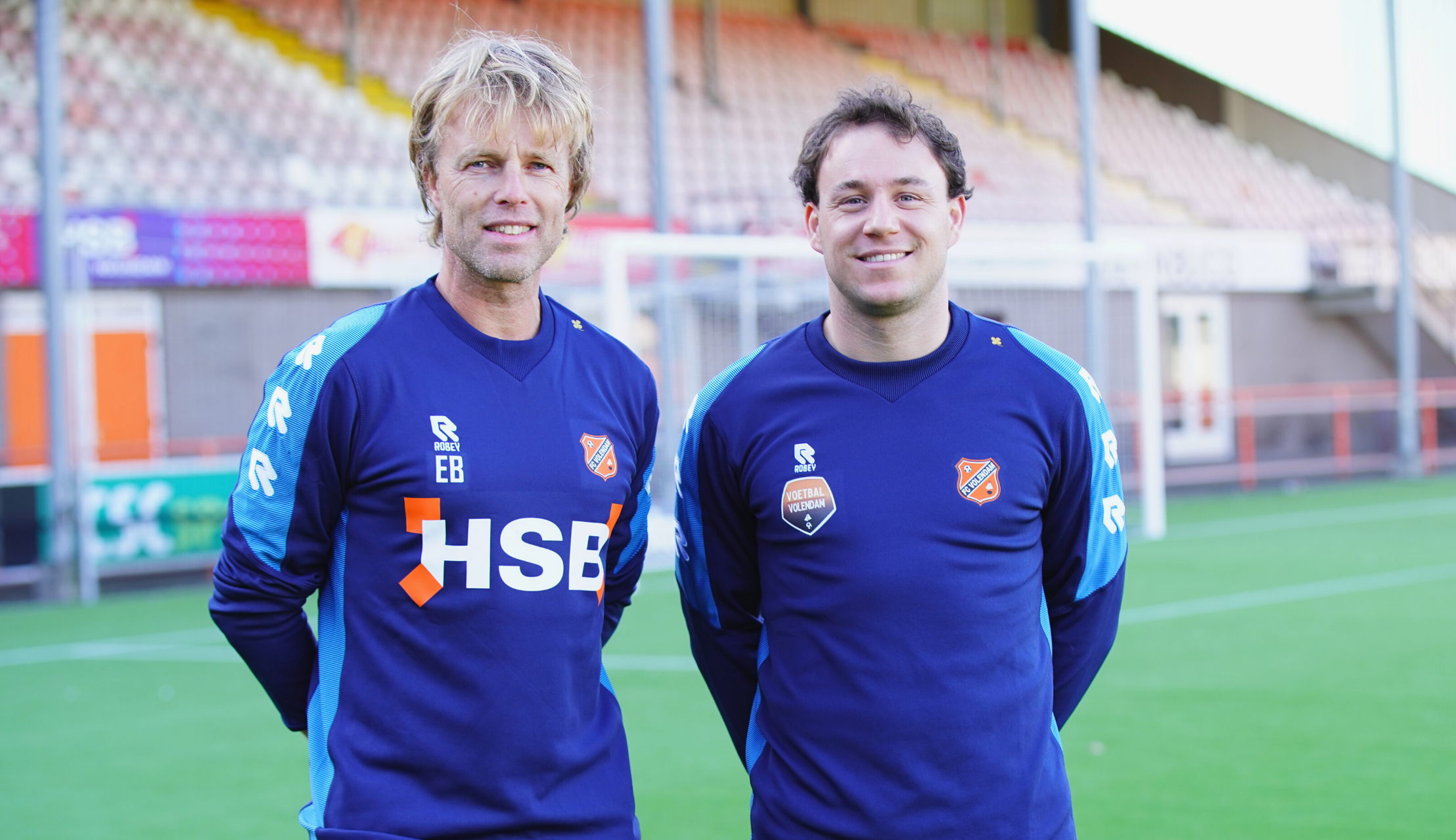 Eddy Bank en Jip Bartels versterken staf (Jong) FC Volendam