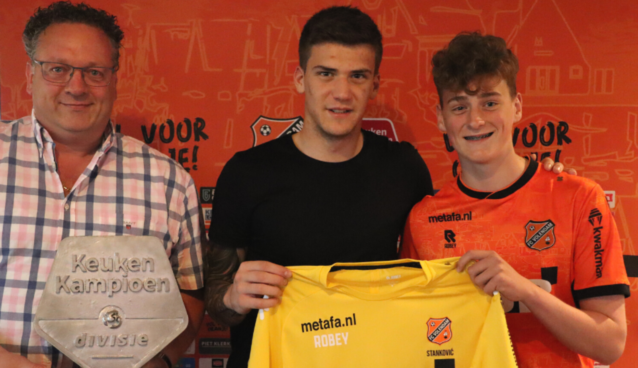 Sponsoren, spelers en directie bijeen voor geslaagd spelerssponsordiner