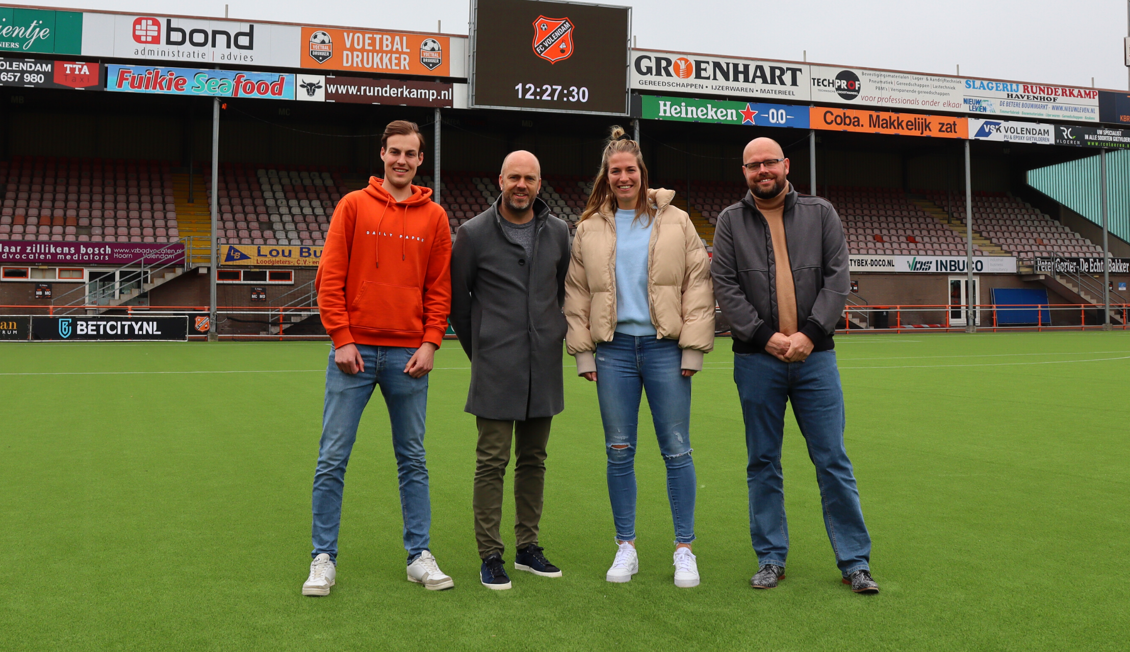 FC Volendam en stichting Pole Position gaan samen de Eredivisie in
