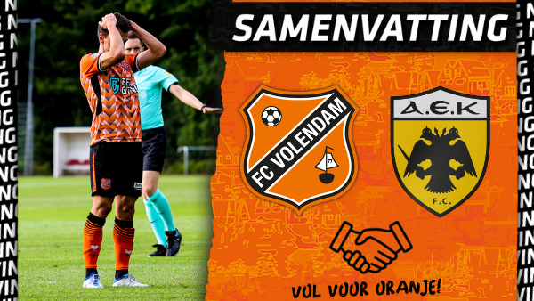 Samenvatting FC Volendam - AEK Athene 1 - 2 (2022/2023)