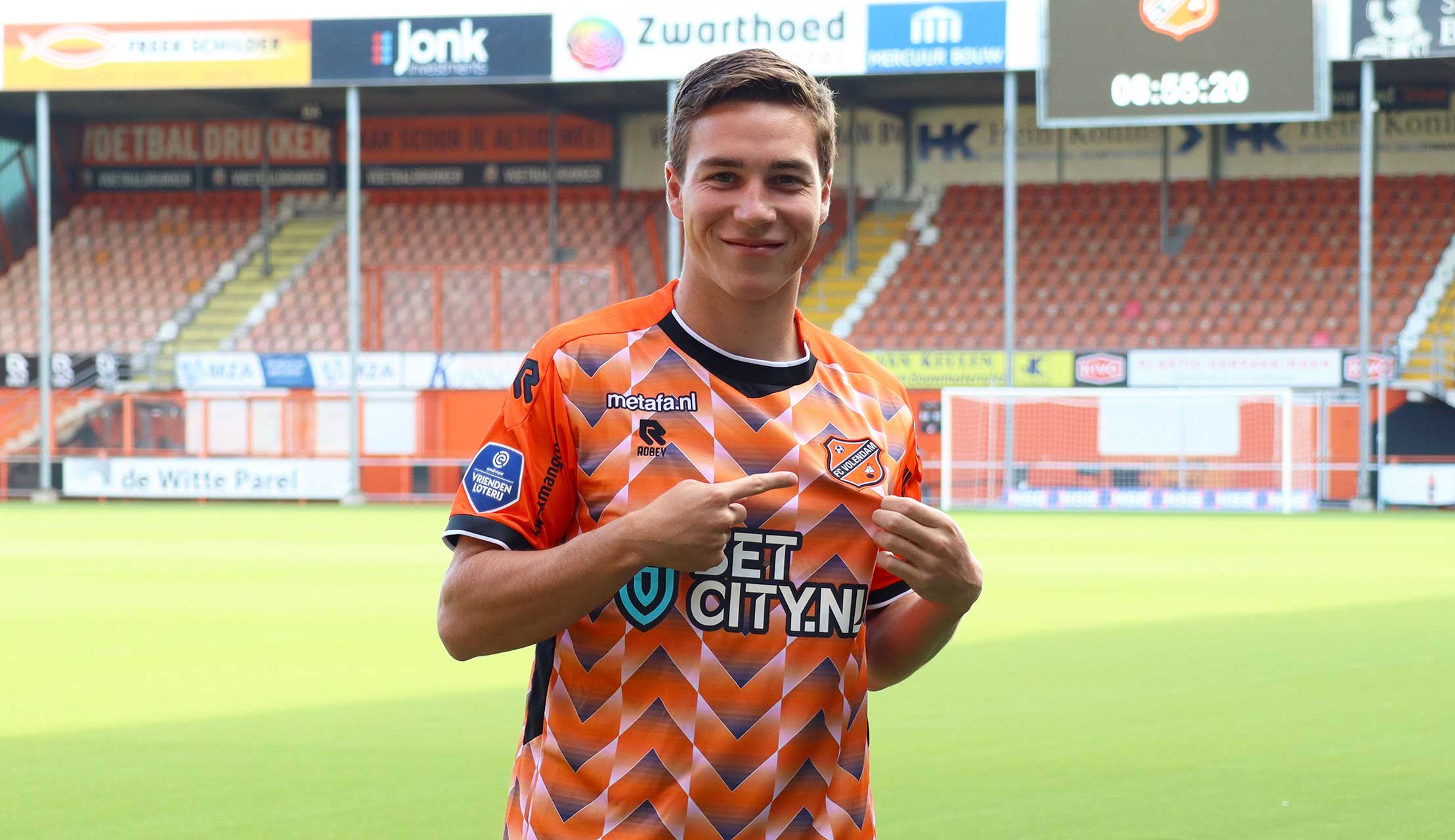 FC Volendam legt Carel Eiting voor twee seizoenen vast