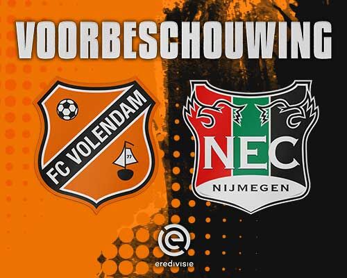 N.E.C. op bezoek tijdens eerste thuiswedstrijd sinds Eredivisie-terugkeer