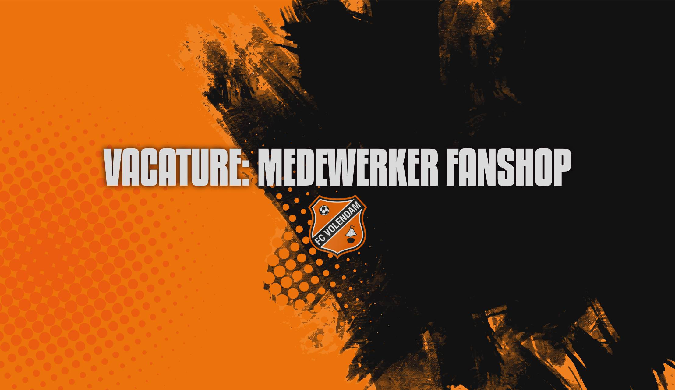 Word hét visitekaartje van de FC Volendam Fanshop!